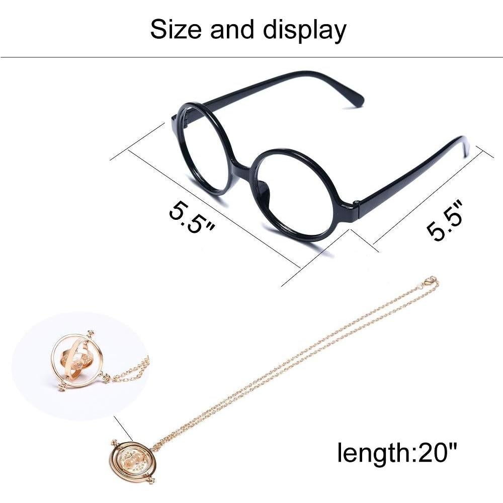 Conjunto de Disfraces KESOCORAY Varita Gafas Bufanda Collar