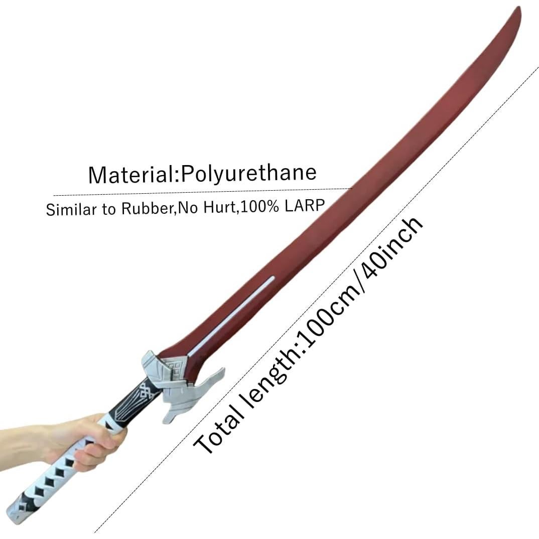 Espada de Cosplay Kafka 100 cm Espuma LARP Halloween