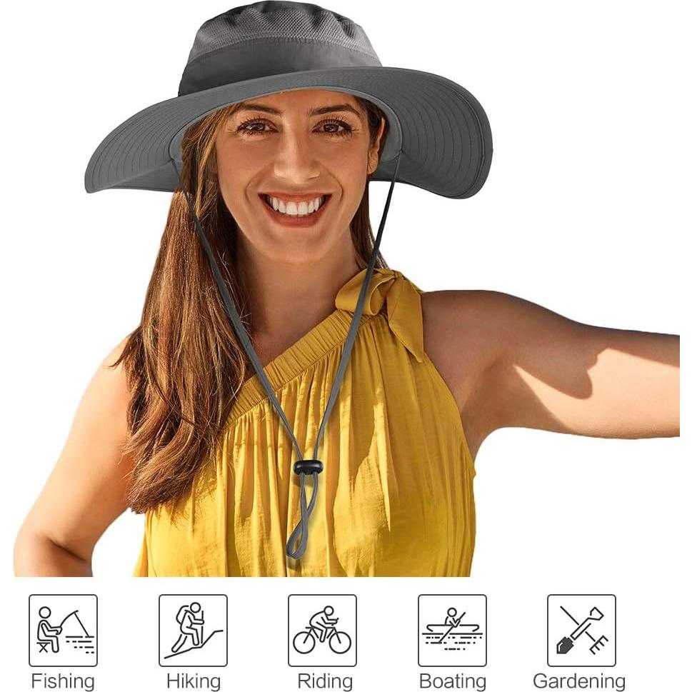 Sombrero de sol Cimkiz UPF 50+ Transpirable para Hombre y Mujer