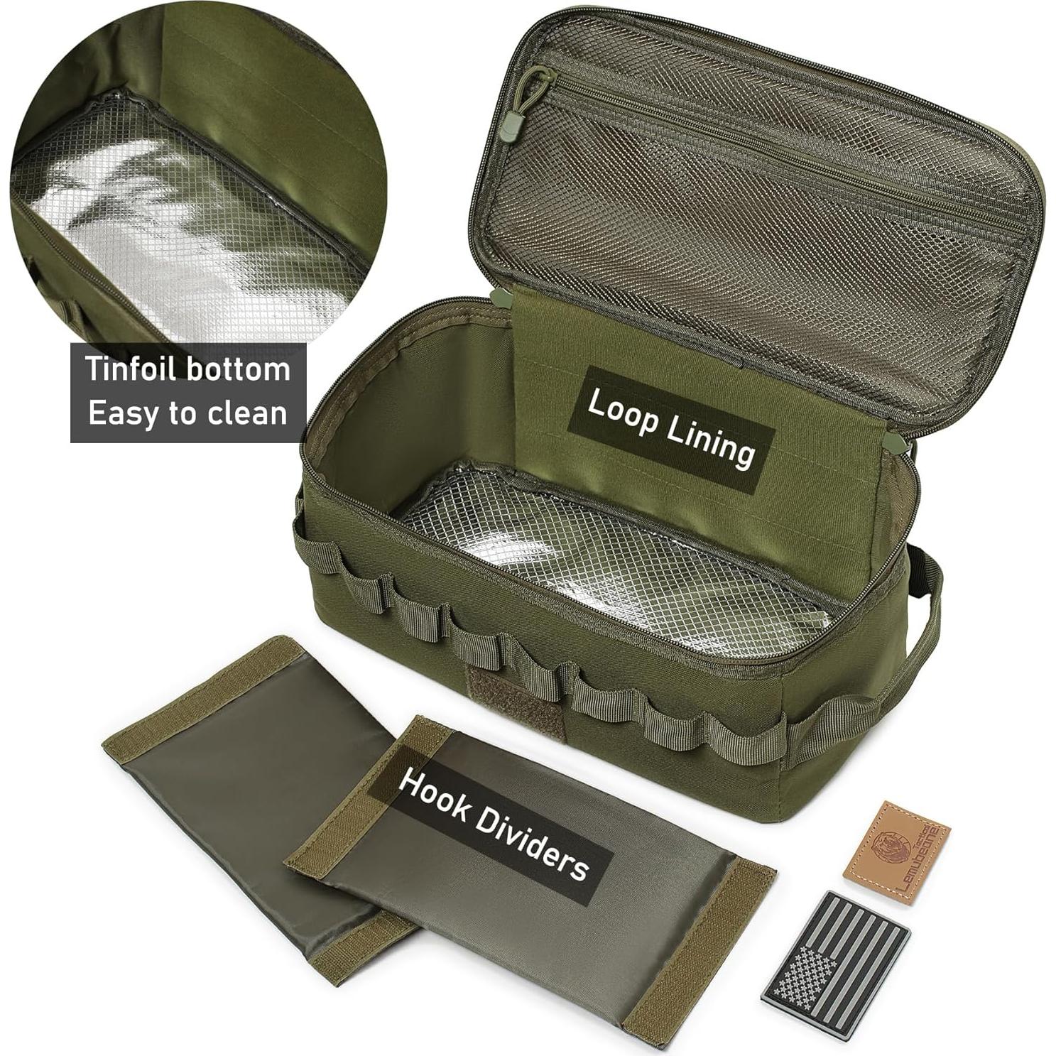 Bolsa de Almacenamiento Táctica Lemubeane 9L Impermeable