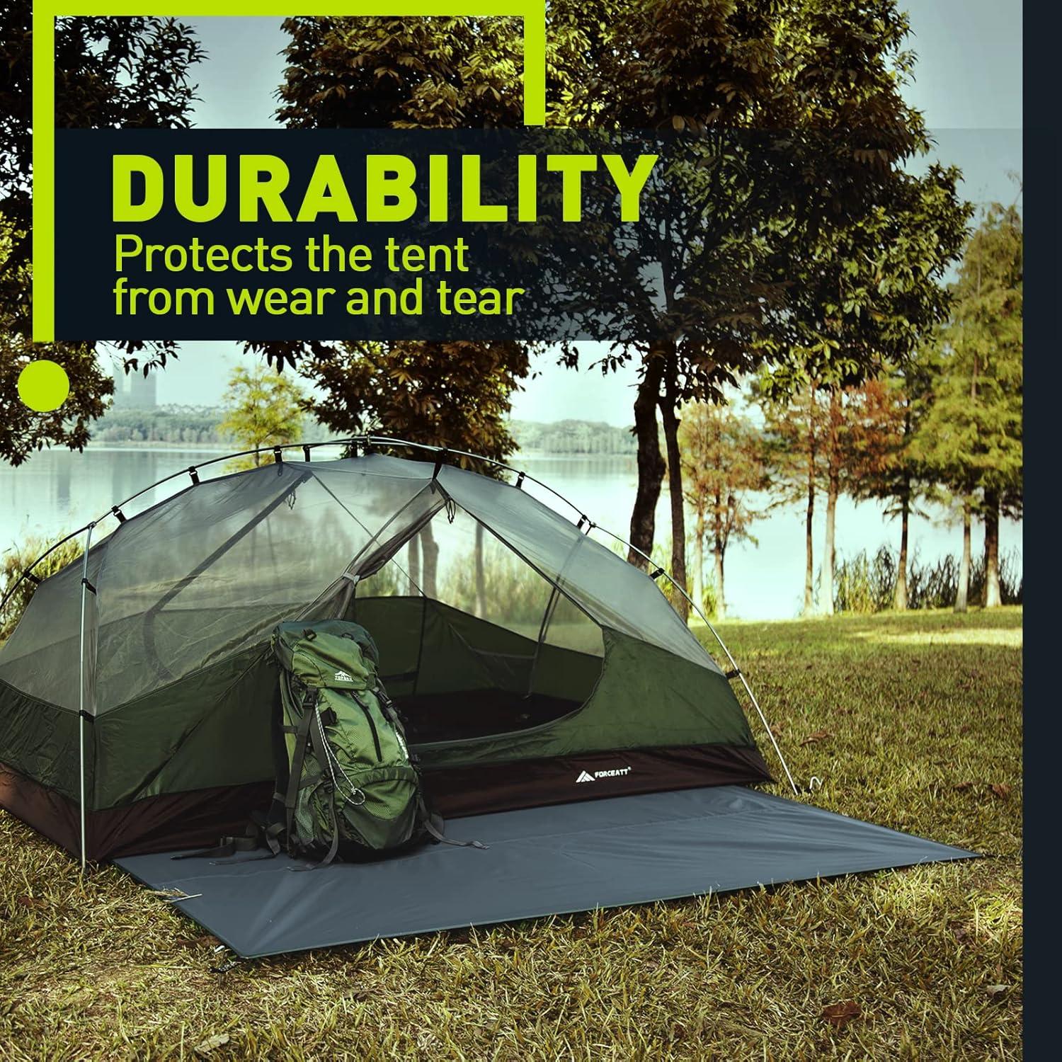 Lona Impermeable Forceatt Ultraligera 2 Personas 229.87x139.7cm