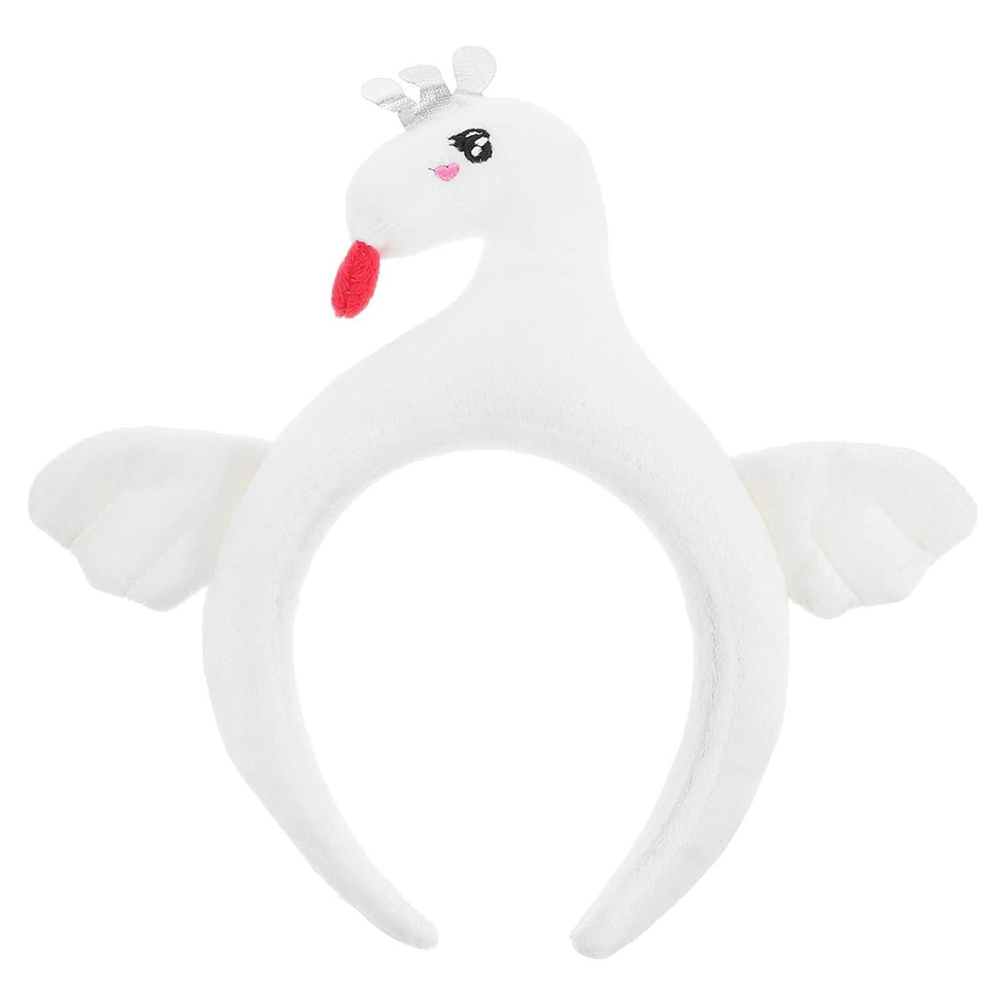 Diadema de Cisne Blanco Aboofan para Disfraces y Fiestas