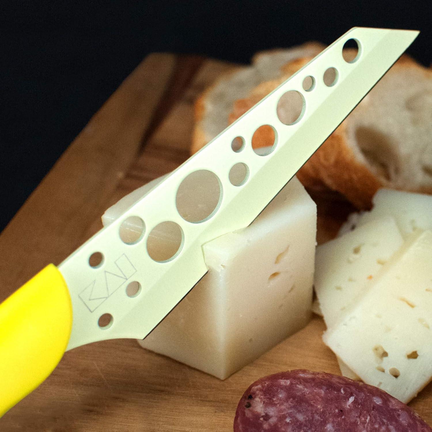 Cuchillo para Queso Kai Pure Komachi 2 11.43 cm Amarillo