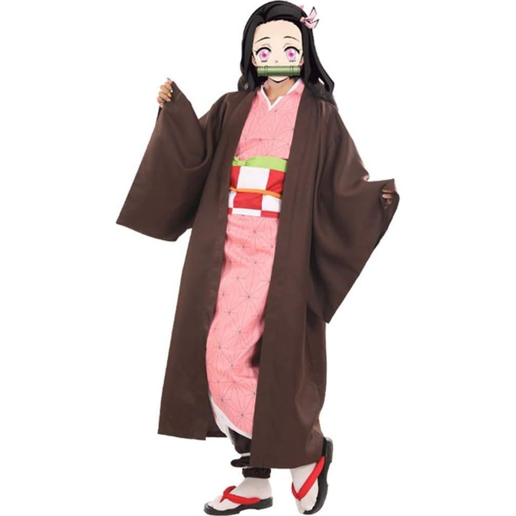Boquilla de Bambú Nezuko Cosplay Anime Accesorios 15,24 cm