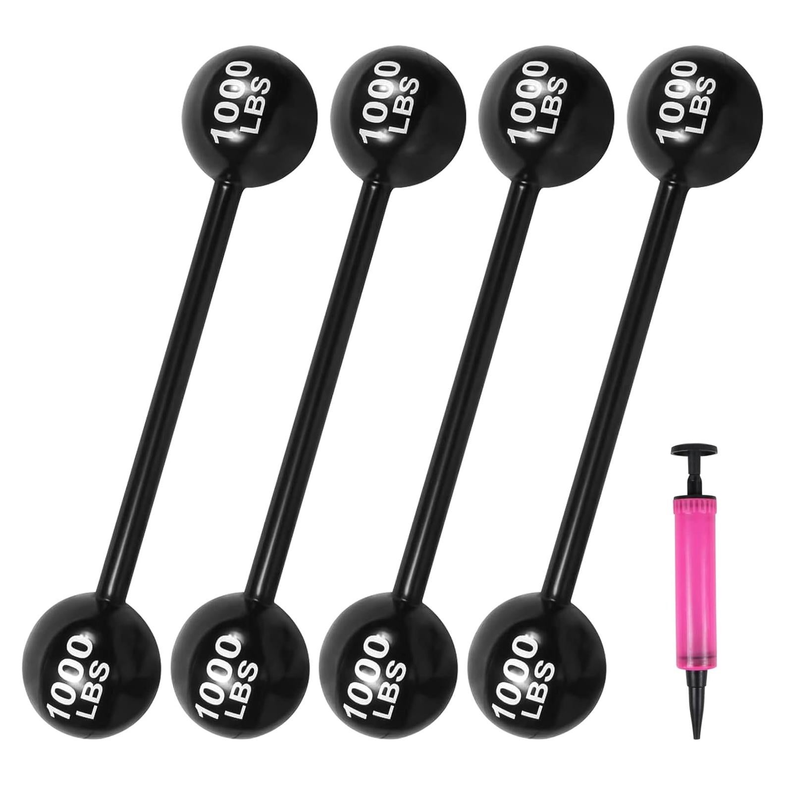 Mancuernas Inflables Gigantes 4 Pcs EVERMARKET 109 cm