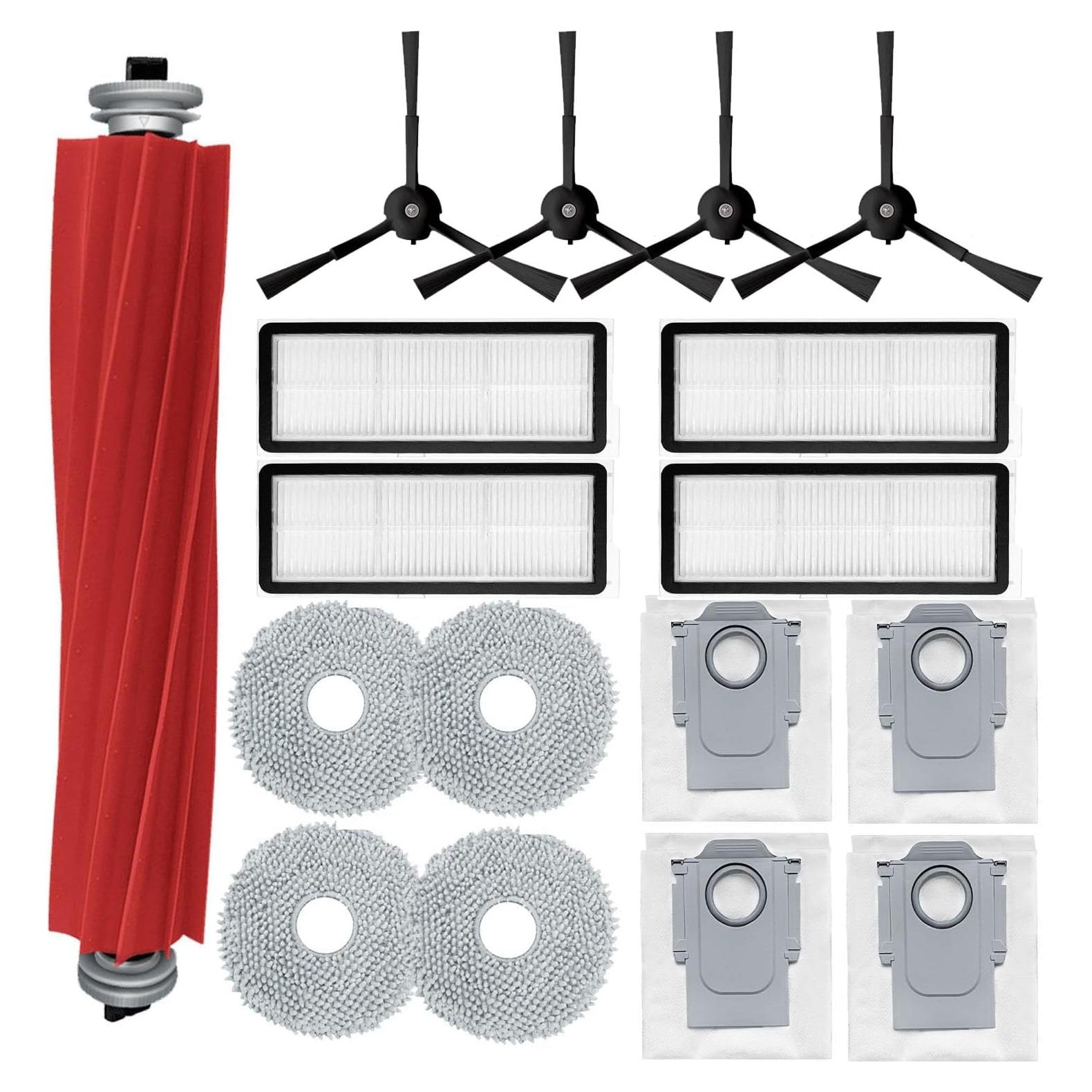 Kit de Accesorios Rinakou para Roborock Qrevo S/Maxv/Plus - 17 Piezas