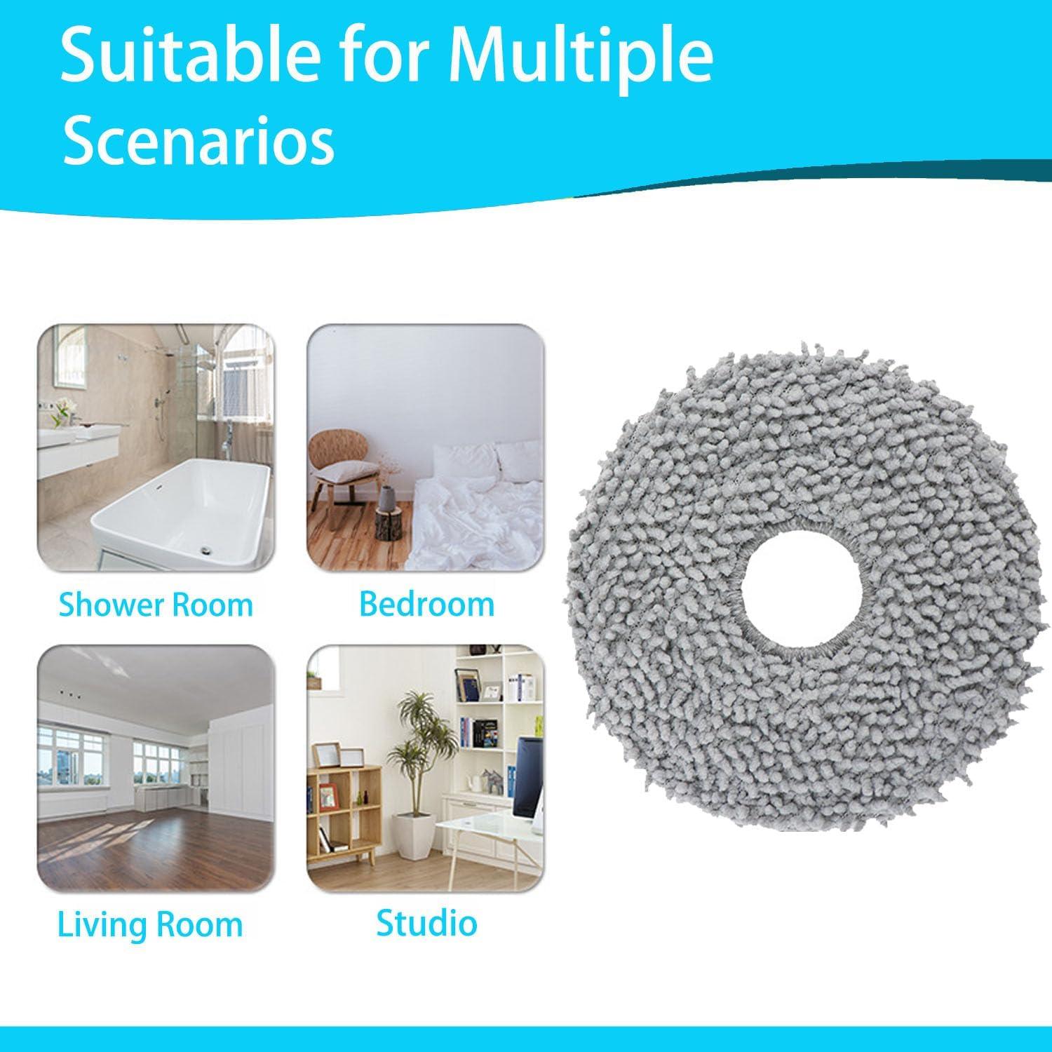 Kit de Accesorios Rinakou para Roborock Qrevo S/Maxv/Plus - 17 Piezas