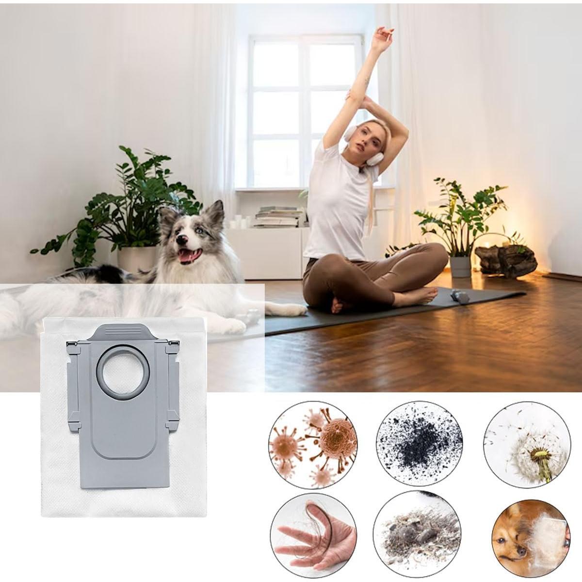 Kit de Accesorios Rinakou para Roborock Qrevo S/Maxv/Plus - 17 Piezas