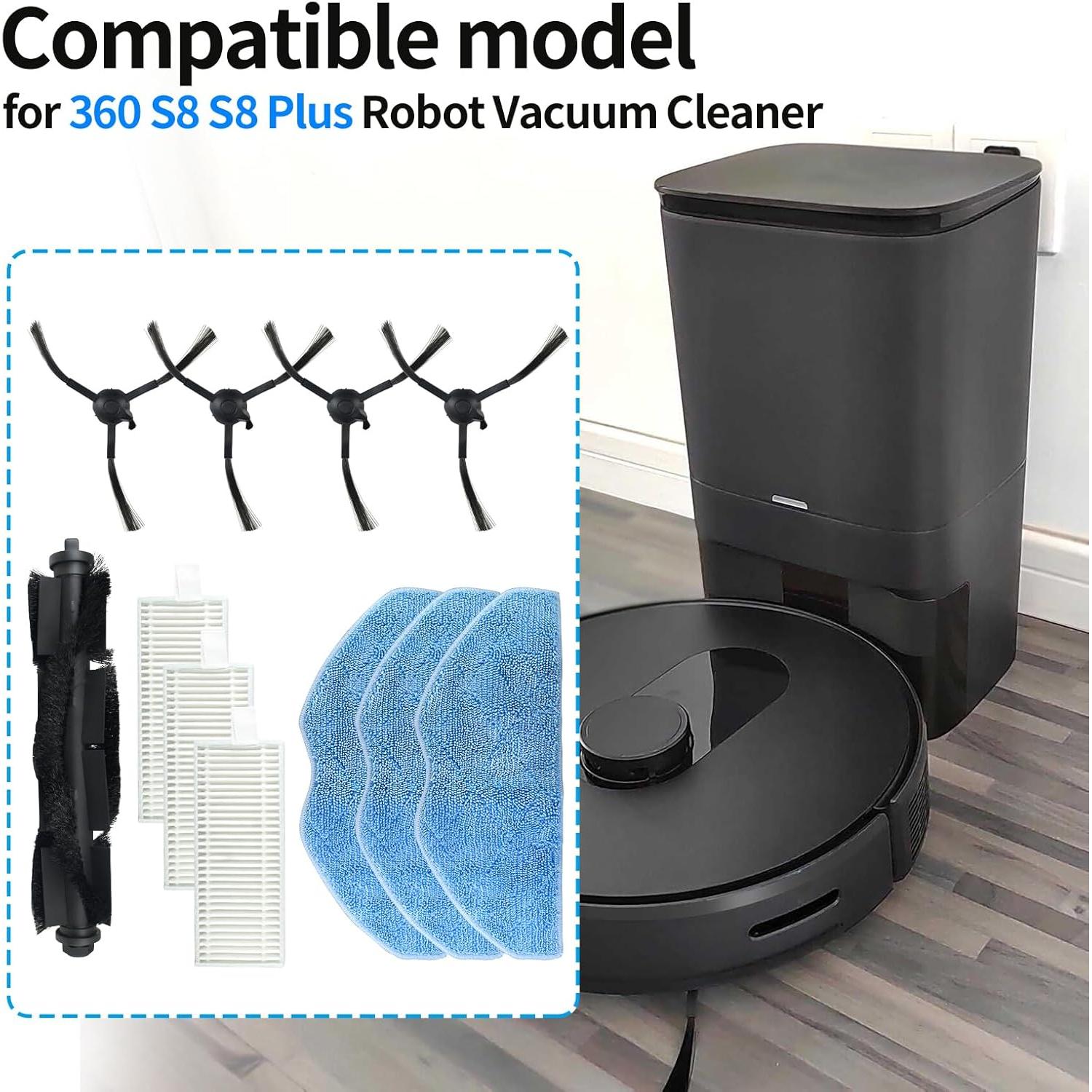 Accesorios para Aspiradora Robot 360 S8 S8 Plus - 11 Piezas