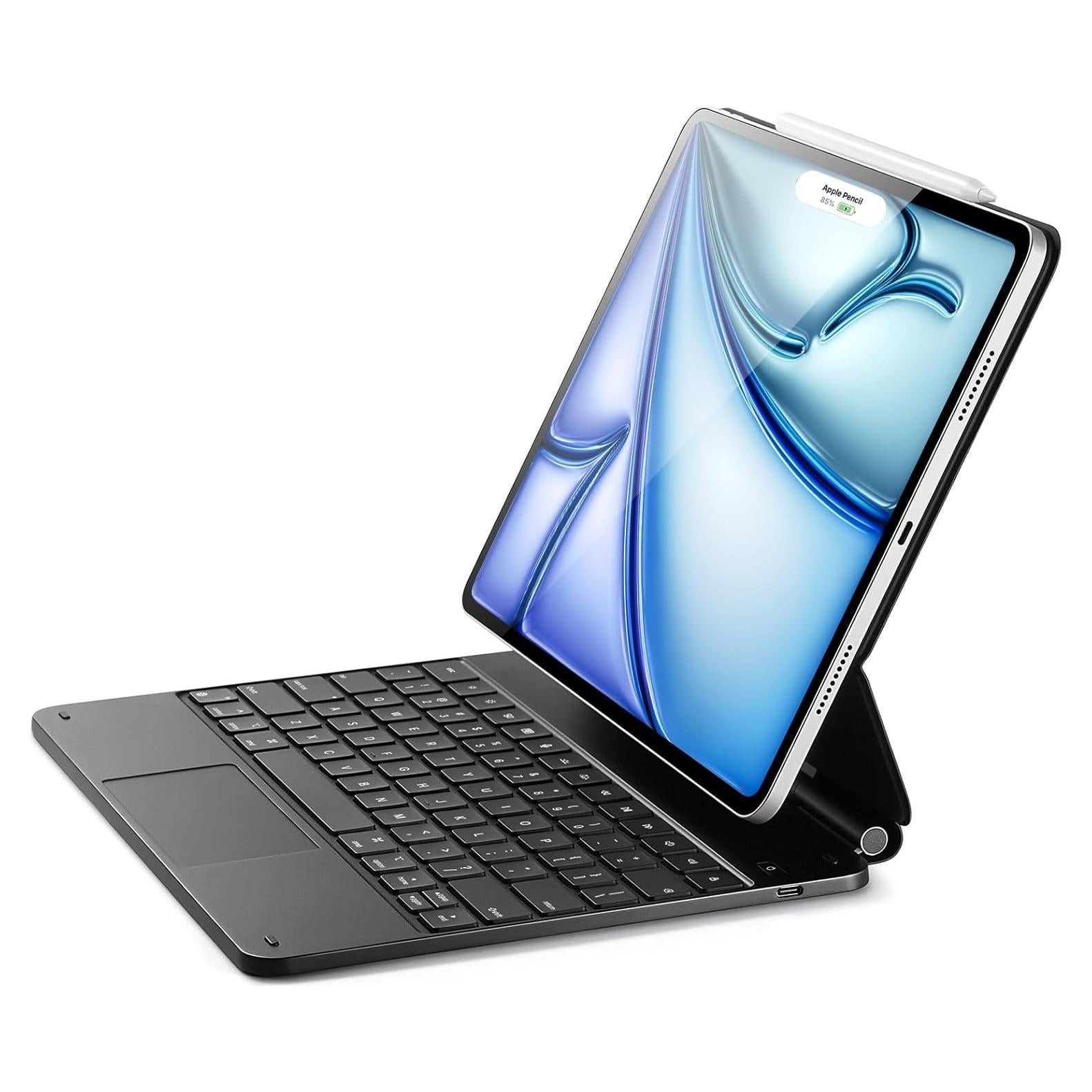 Funda Teclado ESR iPad Air 13 y Pro 12.9, Negro