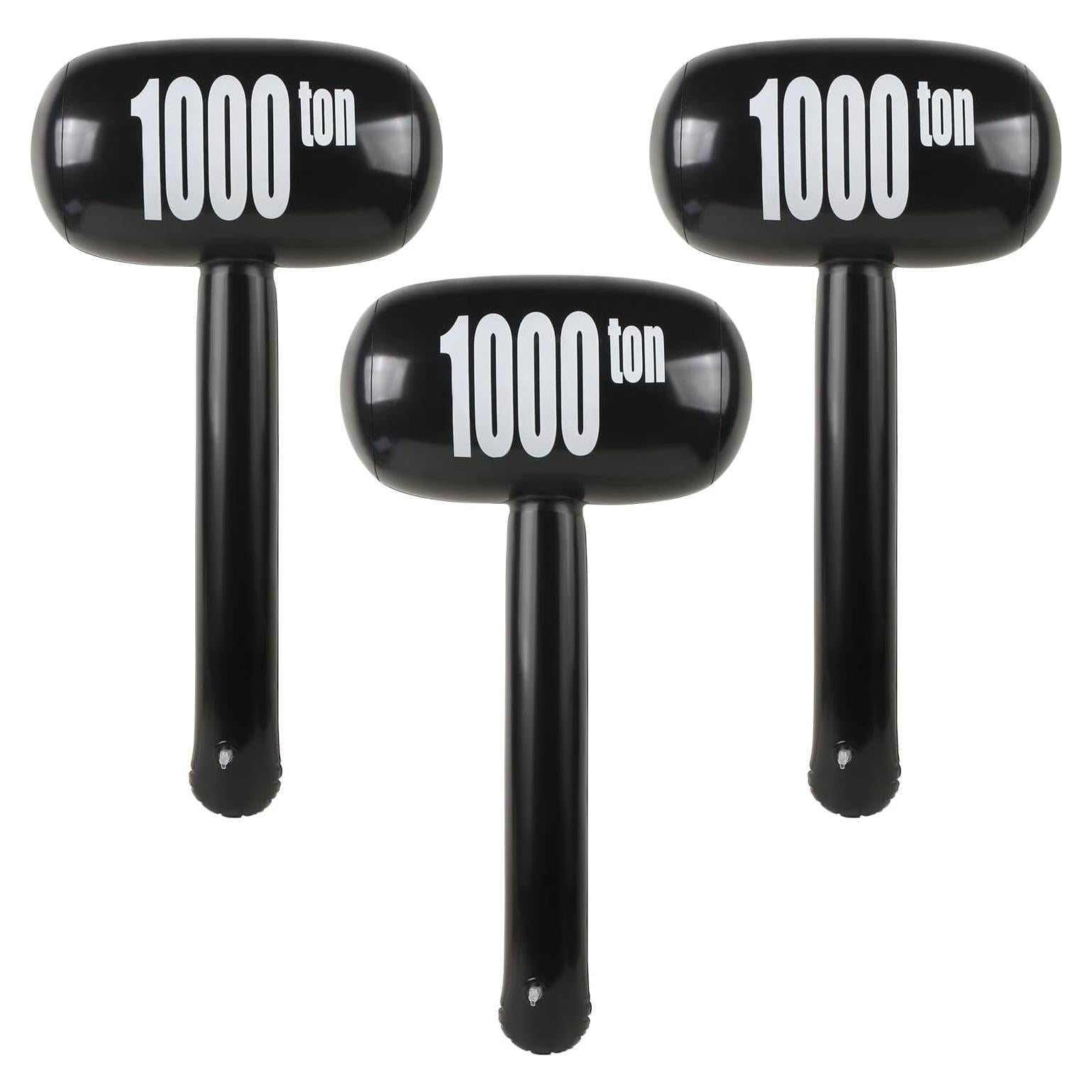 Martillo Inflable Gigante Evermarket 3 Pcs 66 cm Fiesta