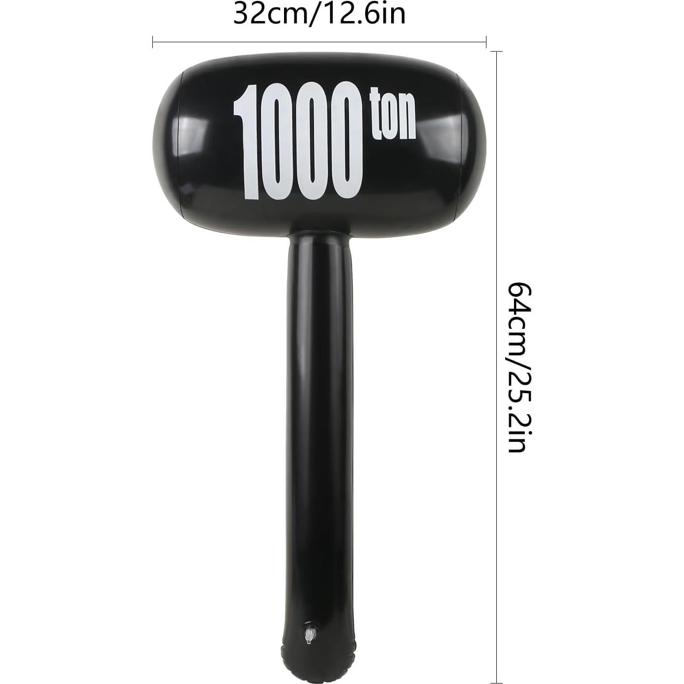 Martillo Inflable Gigante Evermarket 3 Pcs 66 cm Fiesta