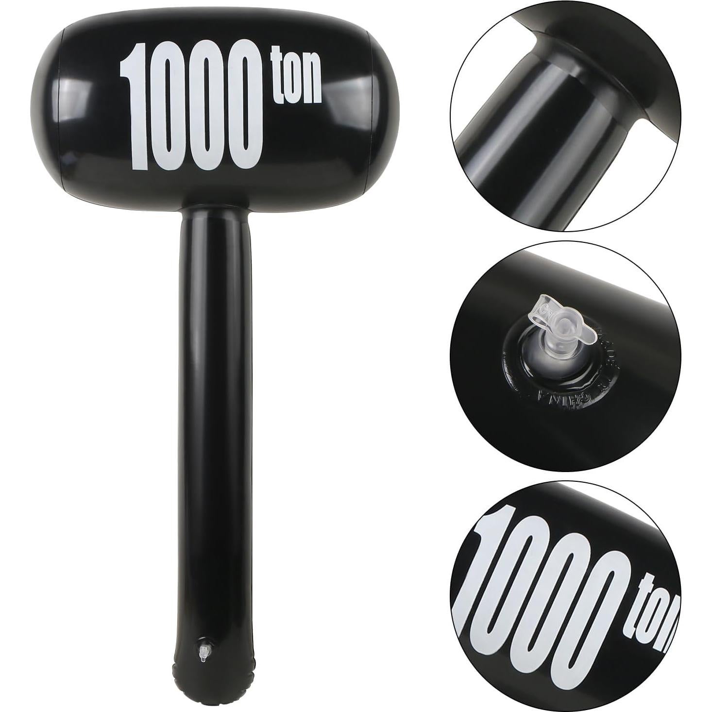 Martillo Inflable Gigante Evermarket 3 Pcs 66 cm Fiesta