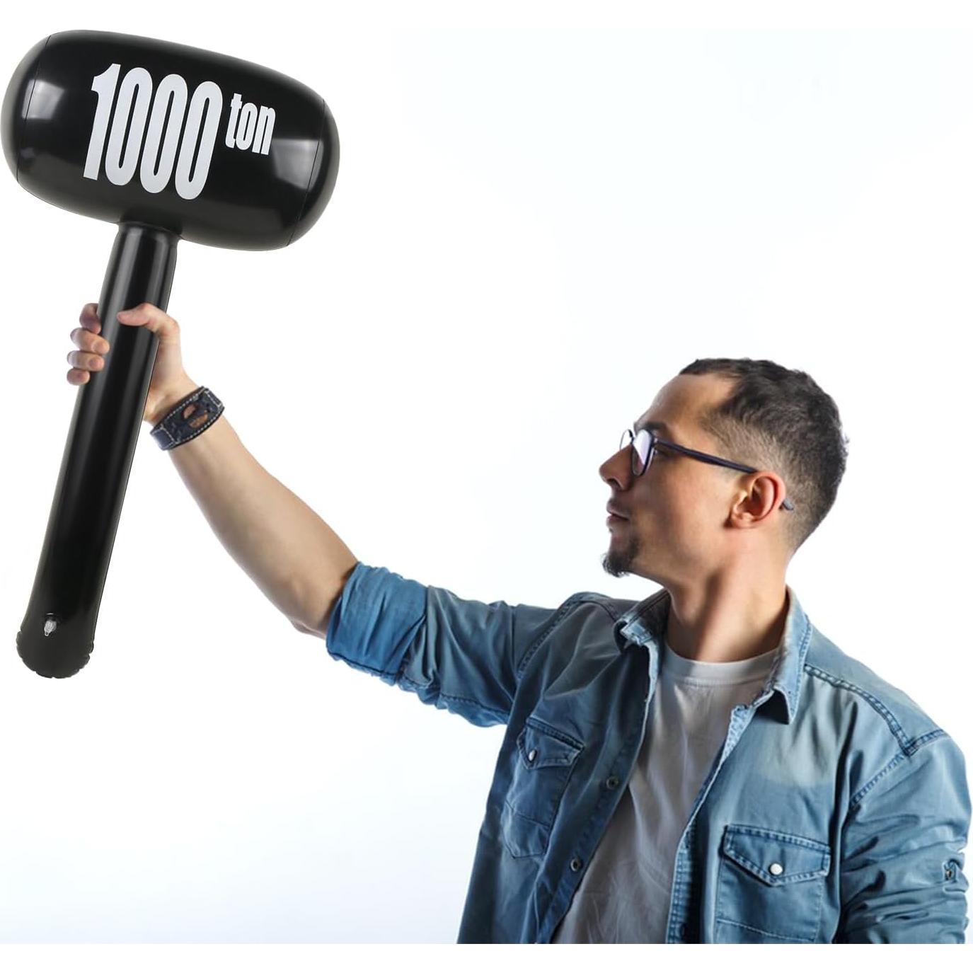 Martillo Inflable Gigante Evermarket 3 Pcs 66 cm Fiesta