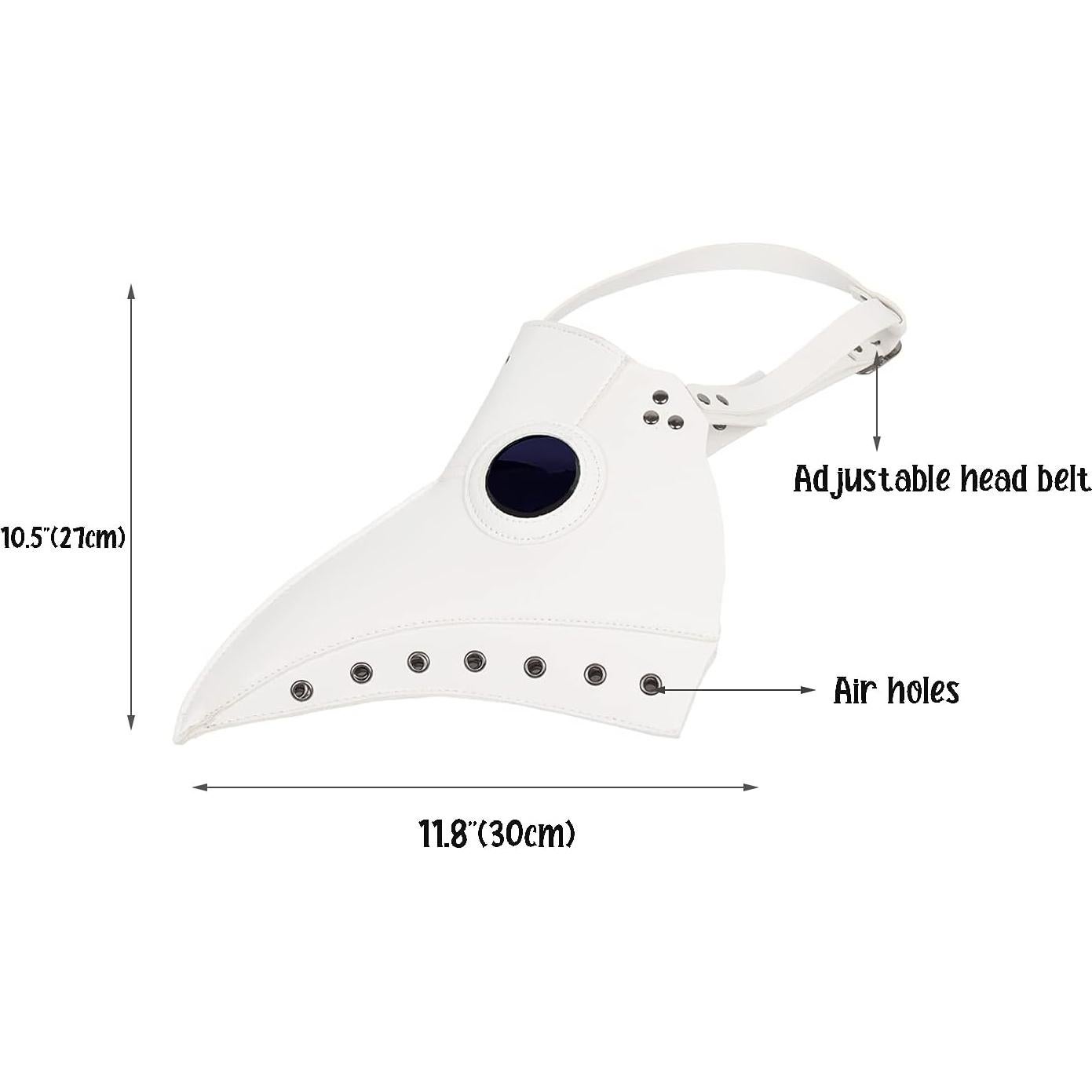 Máscara de Doctor de la Plaga Raxwalker Steampunk Halloween