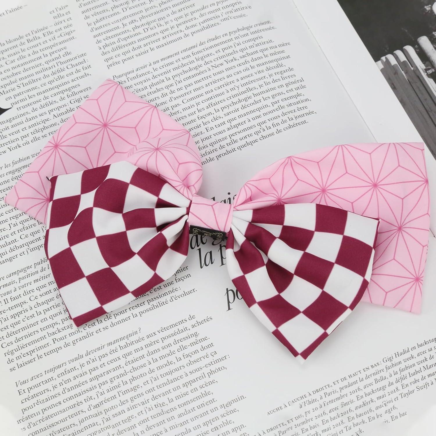 Pin de Cabello Lazo Cosplay MYAYD Kamado Nezuko 20x8 cm