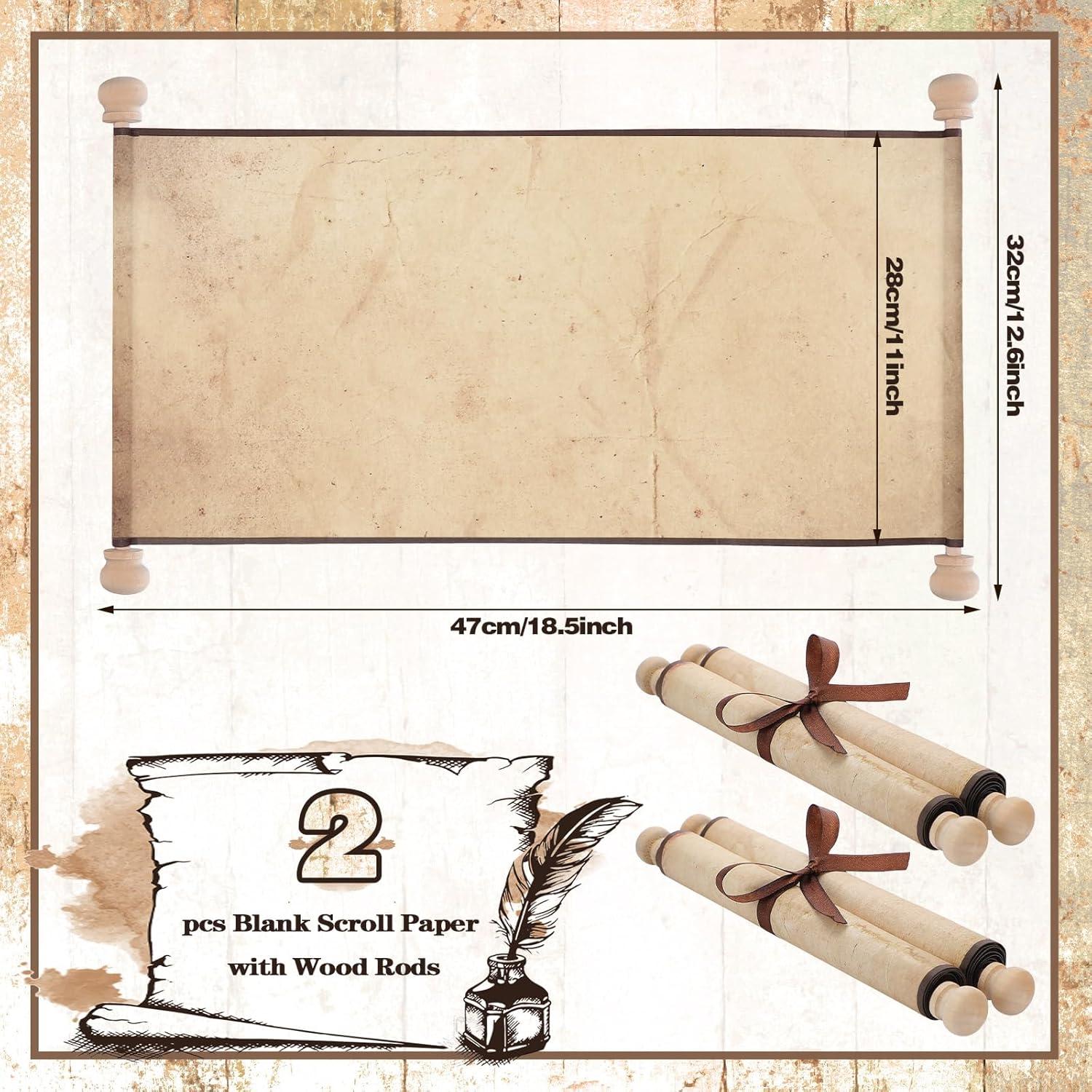 Rollos de Papel Vintage Epakh 2 Unidades 28x48 cm