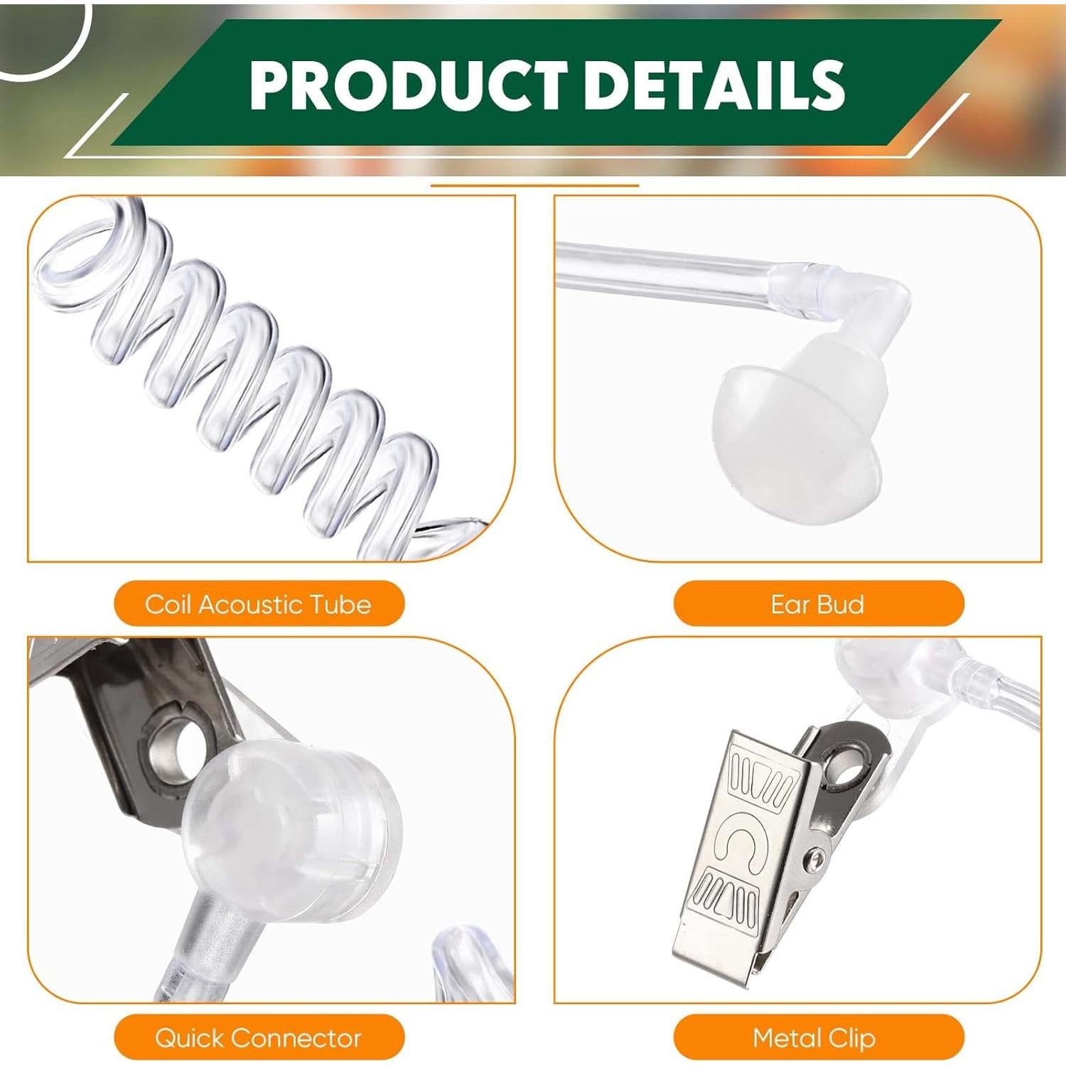 Paquete de 15 Auriculares de Seguridad Konohan para Niños