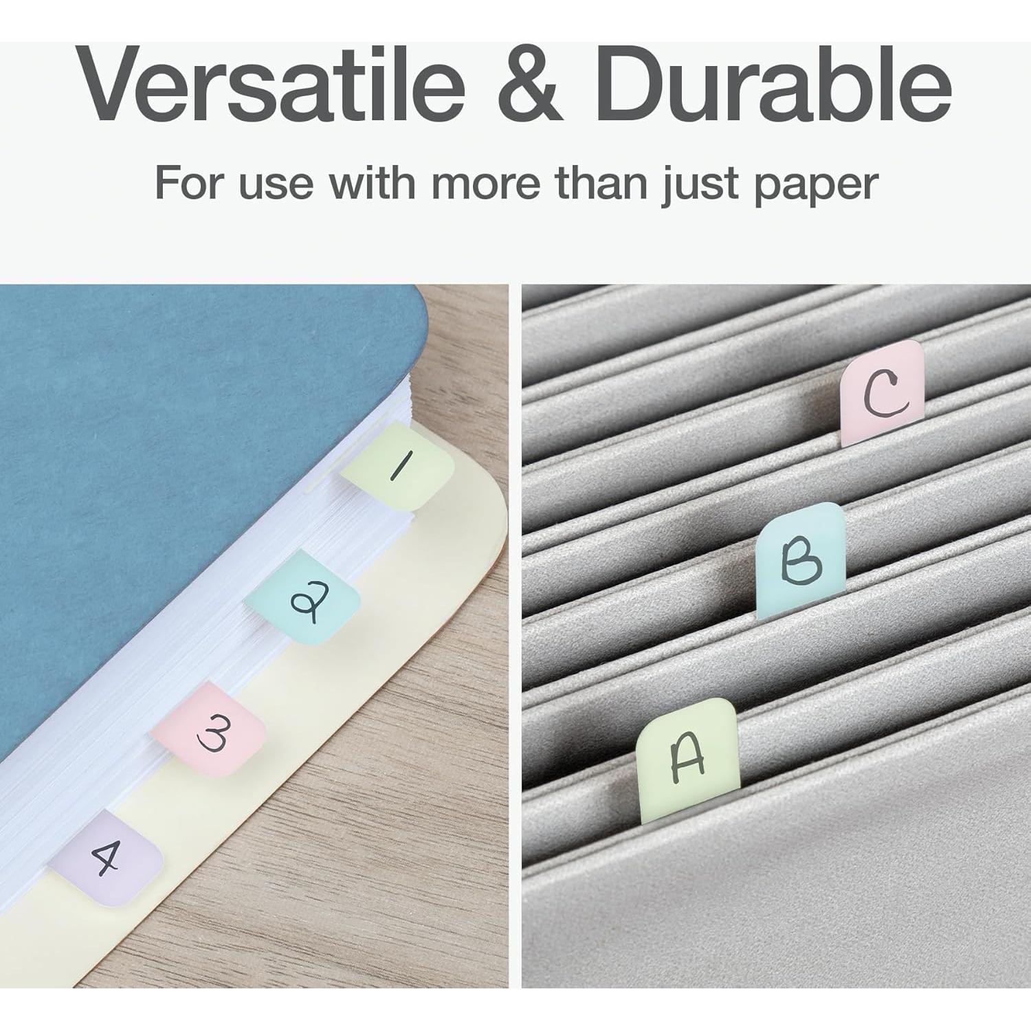 Pestañas Adhesivas Esquinas Redi-Tag 130 Unidades Pastel