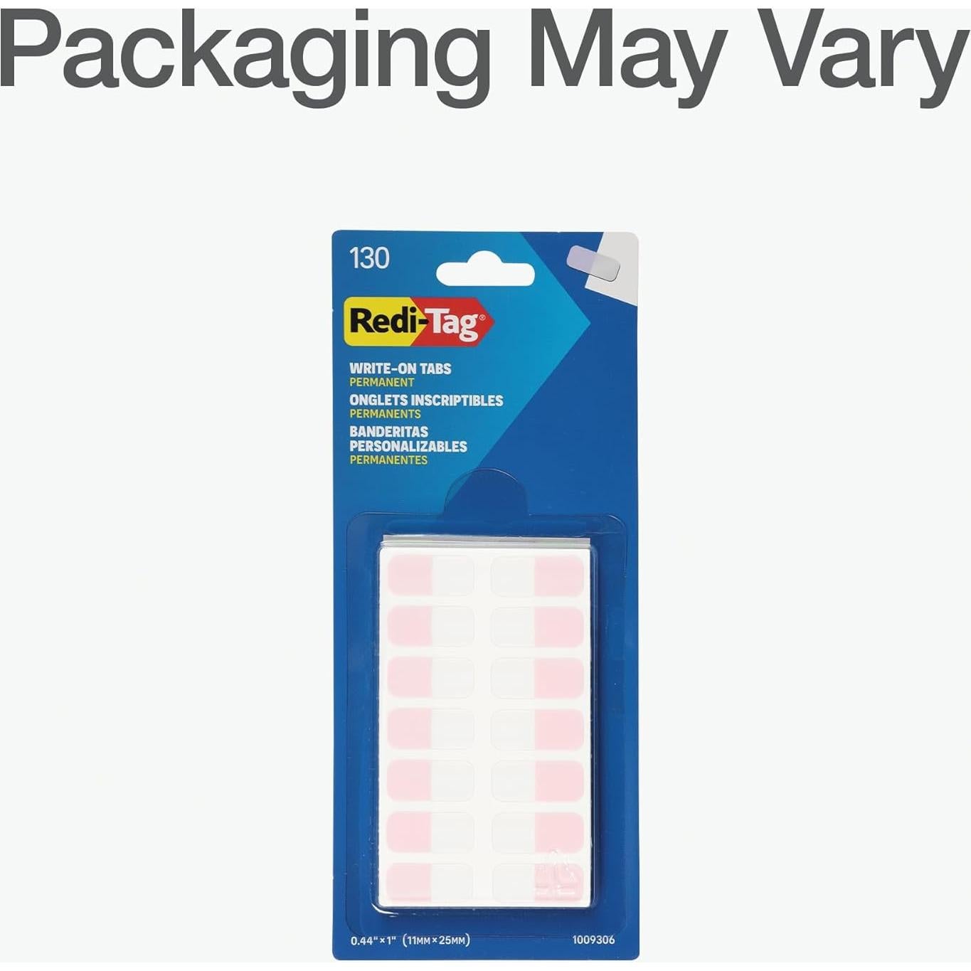 Pestañas Adhesivas Esquinas Redi-Tag 130 Unidades Pastel