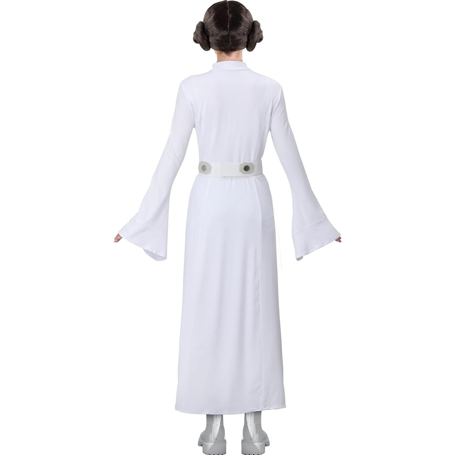 Vestido de Disfraz Medieval para Mujeres NIHONCOS - Blanco - XS a XXXL