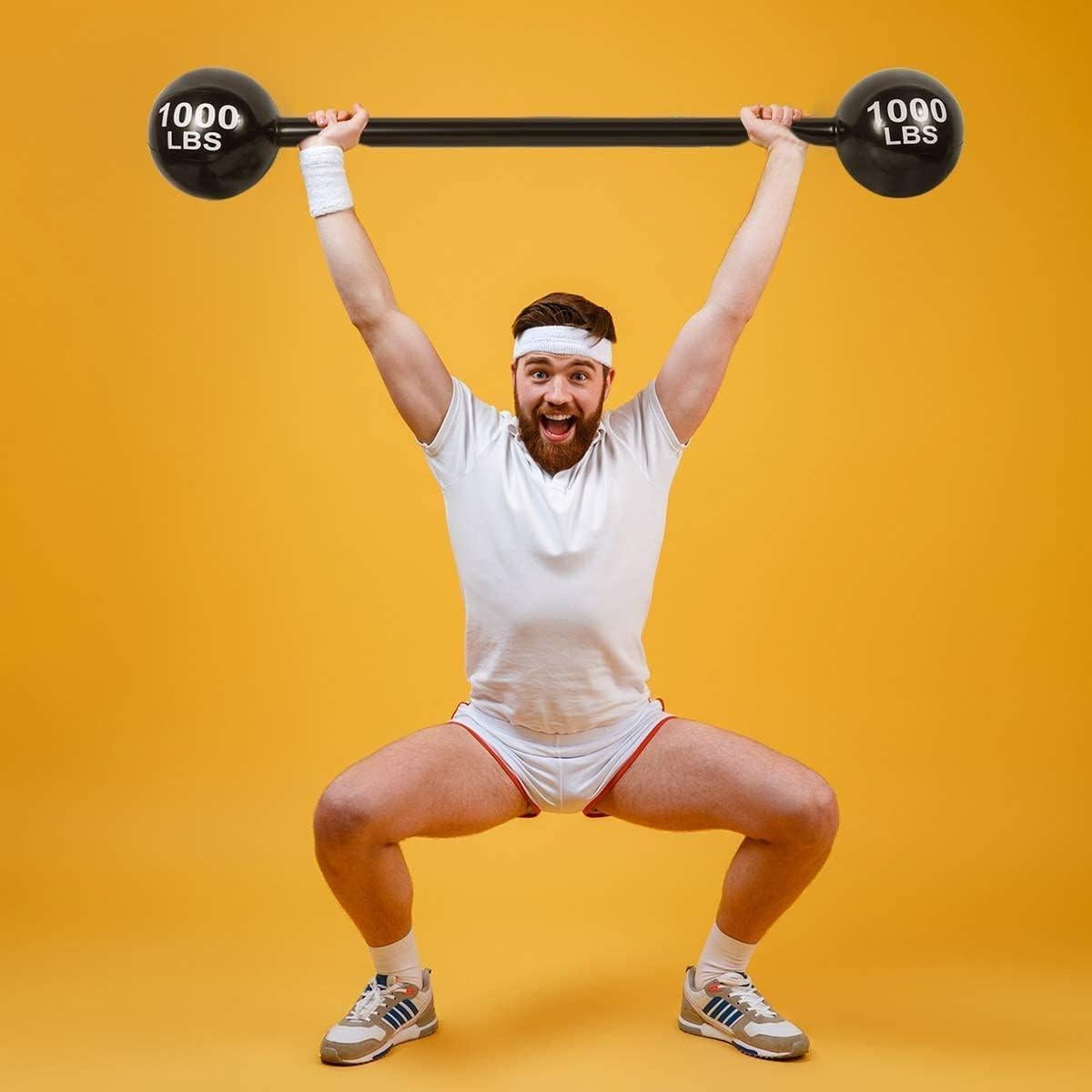 Mancuernas Inflables Gigantes LIYDE - 6 Pcs Decoración Fiesta