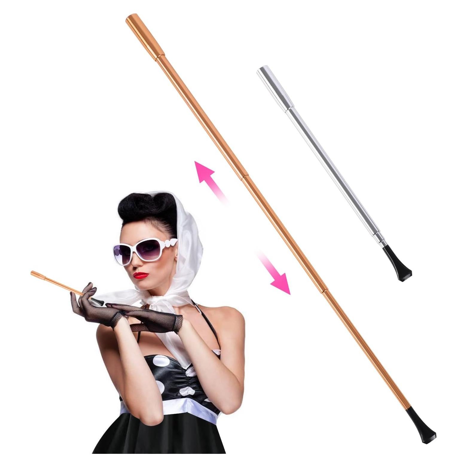 2 Piezas Accesorios de Fotografía Vintage Extensibles 17-35 cm