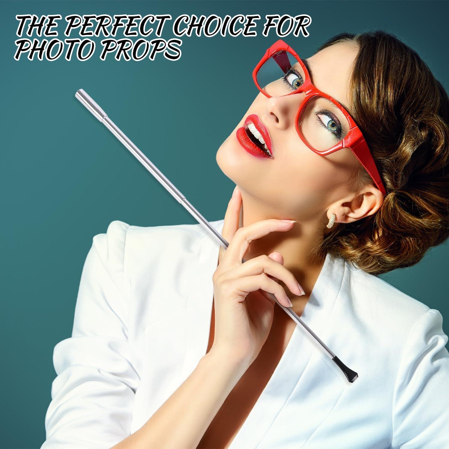 2 Piezas Accesorios de Fotografía Vintage Extensibles 17-35 cm