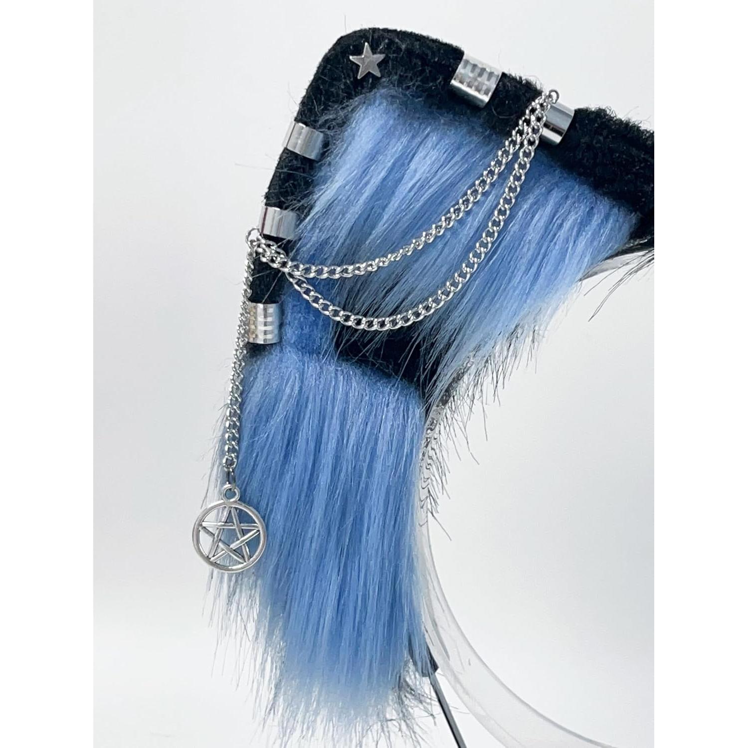 Diadema de Gato Rosa Ajustable para Adultos - Accesorio de Cosplay