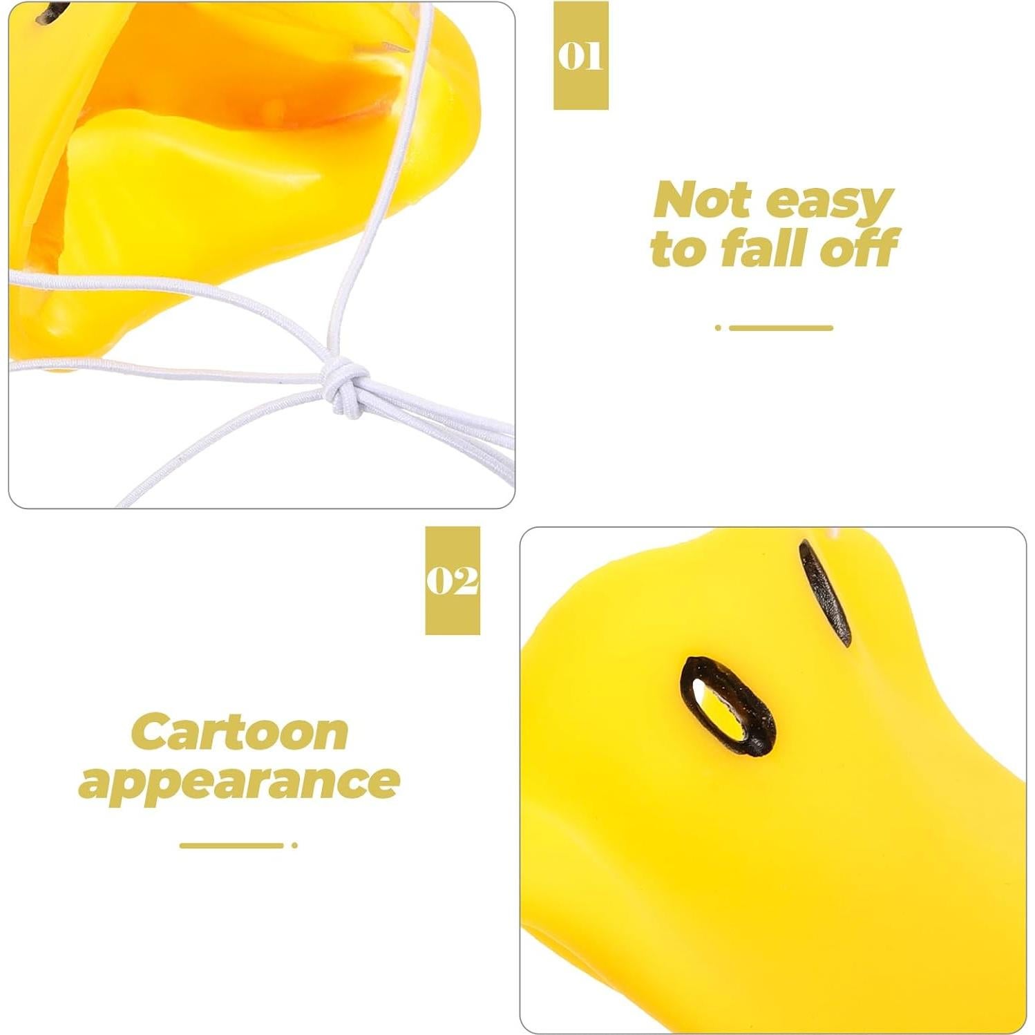 Máscara de Nariz de Pato CARMELIT - Accesorio de Disfraz 3PCS