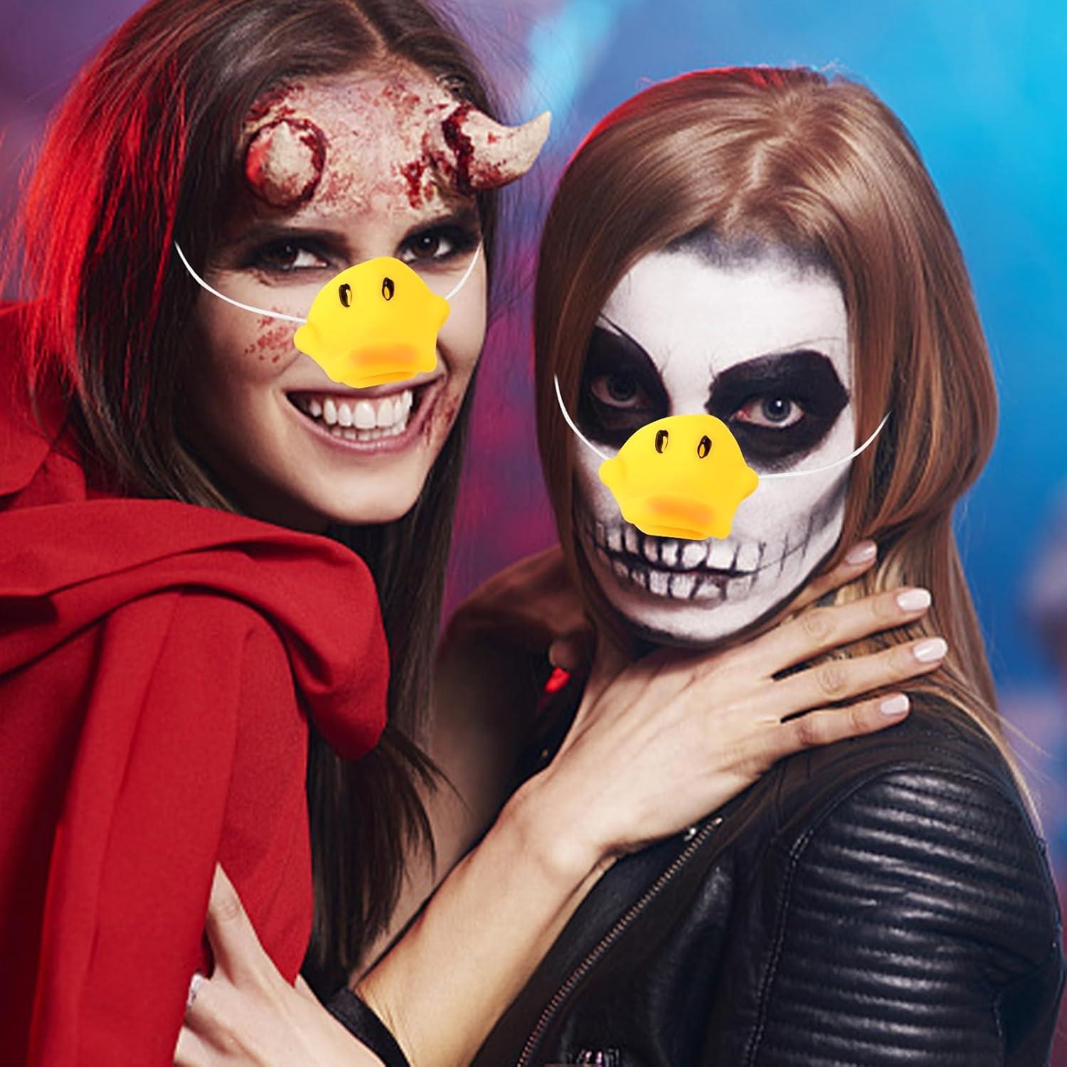 Máscara de Nariz de Pato CARMELIT - Accesorio de Disfraz 3PCS