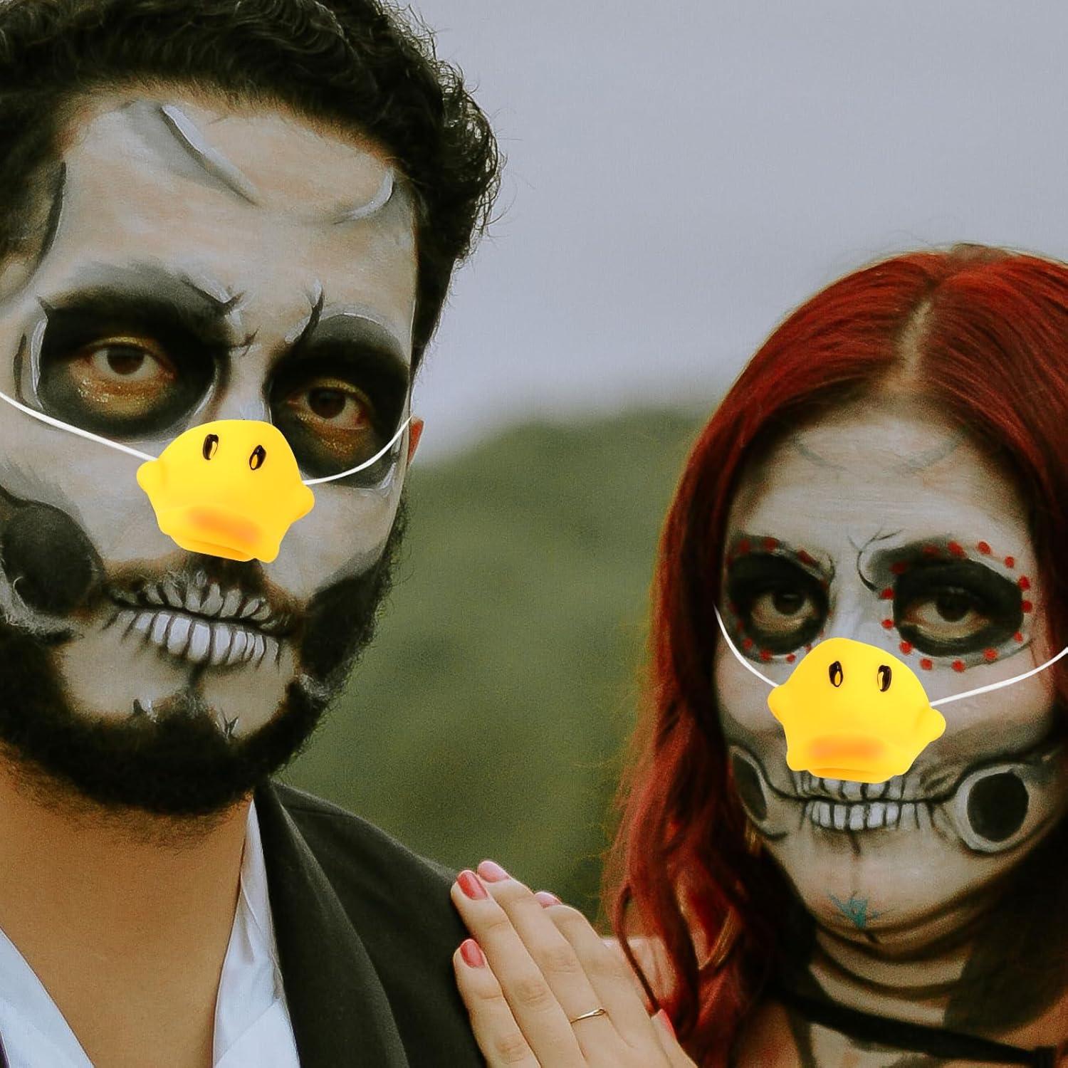 Máscara de Nariz de Pato CARMELIT - Accesorio de Disfraz 3PCS