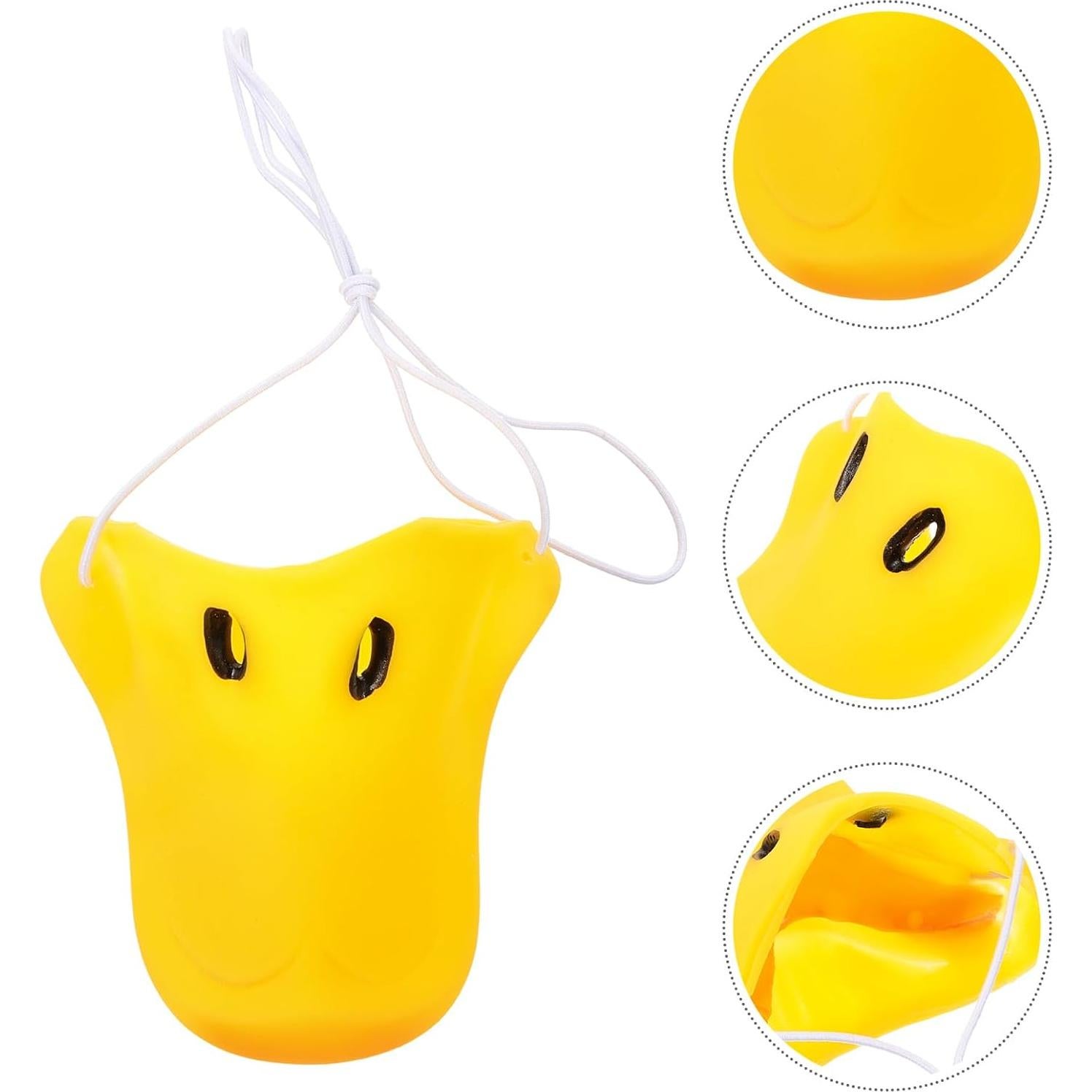 Máscara de Nariz de Pato CARMELIT - Accesorio de Disfraz 3PCS