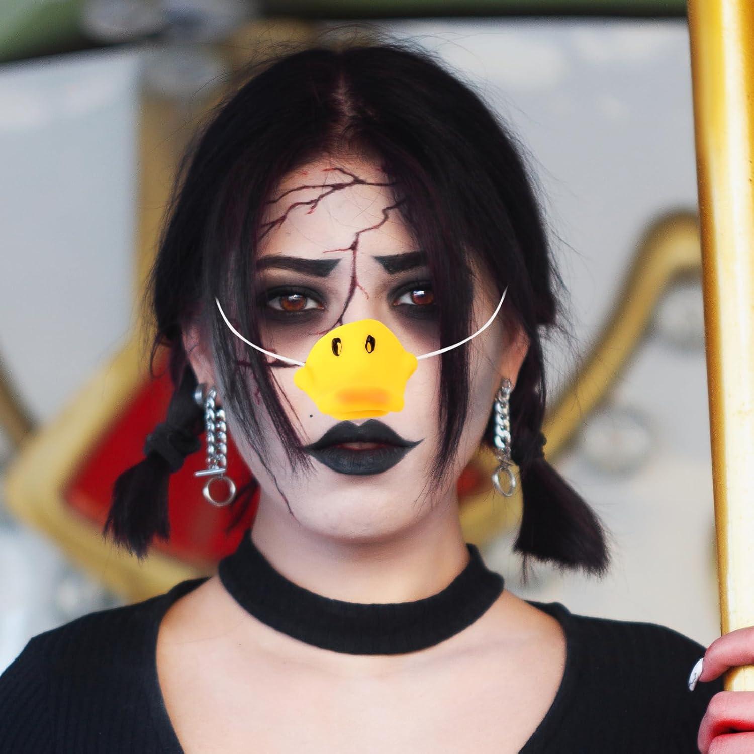 Máscara de Nariz de Pato CARMELIT - Accesorio de Disfraz 3PCS