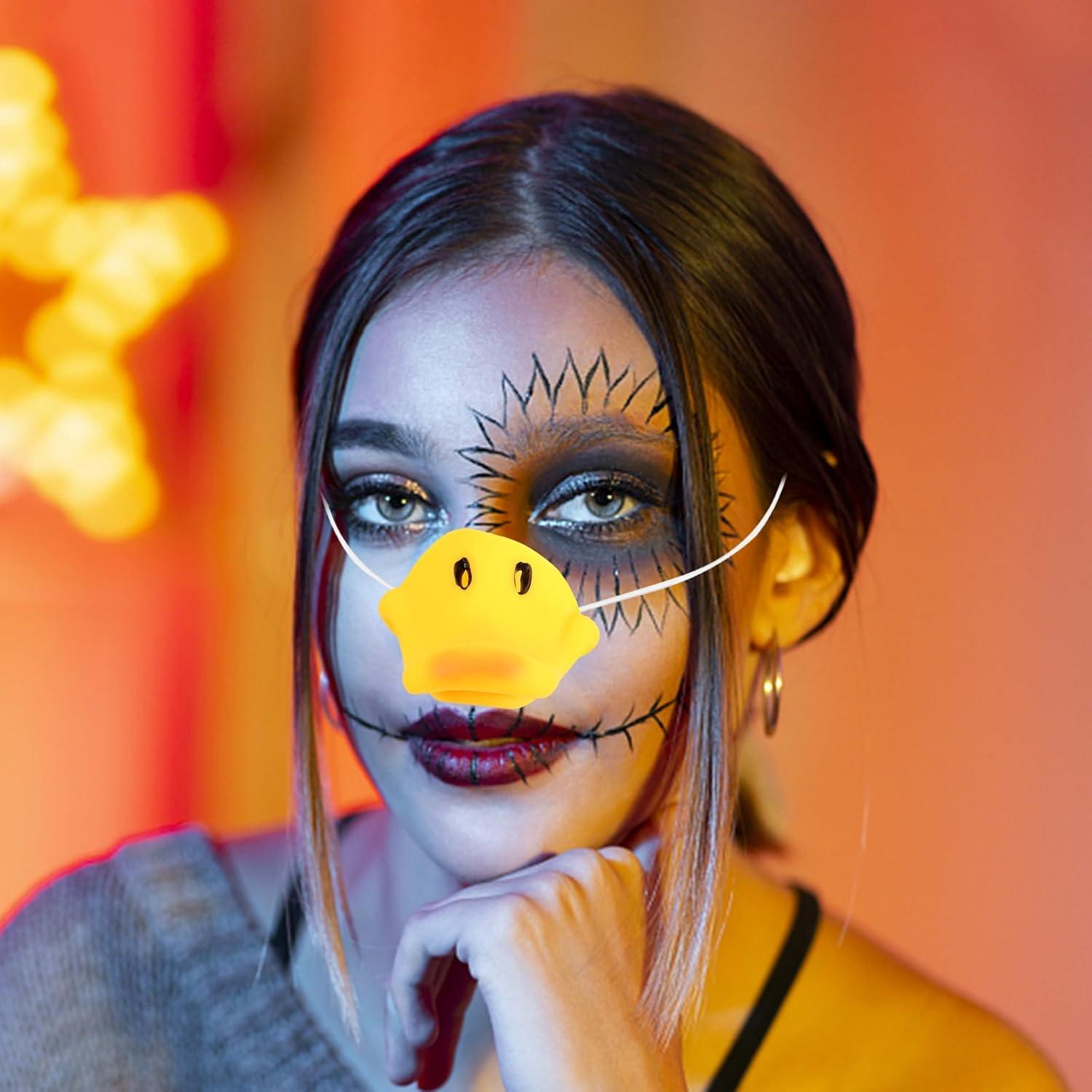 Máscara de Nariz de Pato CARMELIT - Accesorio de Disfraz 3PCS