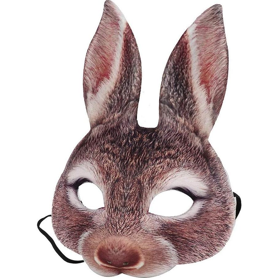Máscara de Conejo de Halloween Hosfairy - Talla Única