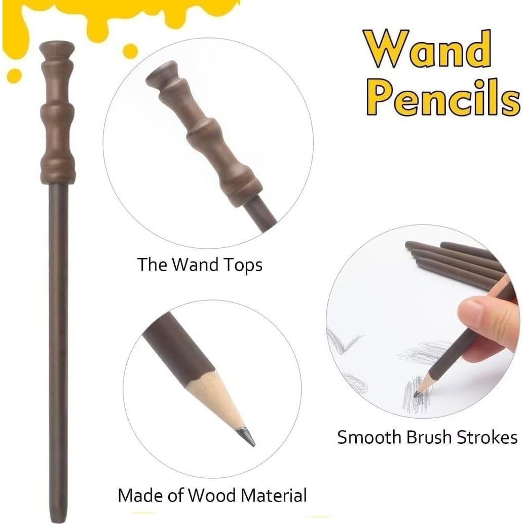 Juego de Fiesta de Cosplay 12pcs - Gafas y Lápices Varita