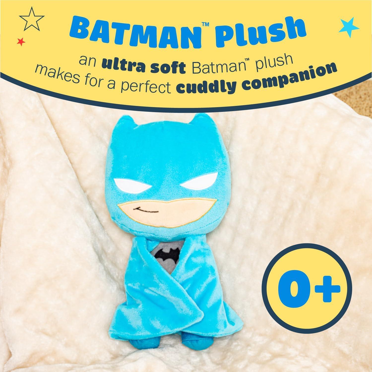 Peluche Batman Kids Preferred 25,4 cm Suave y Abrazable
