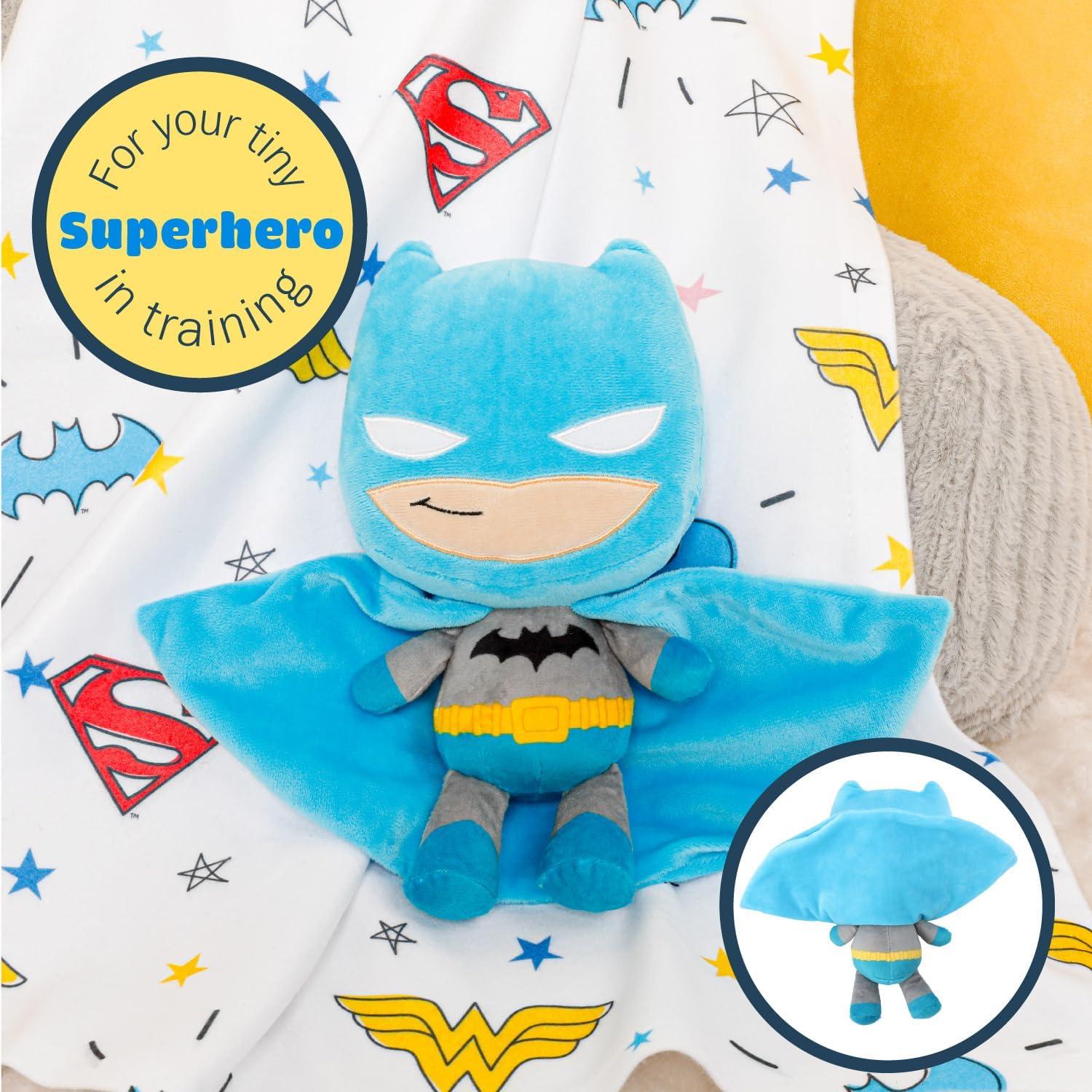 Peluche Batman Kids Preferred 25,4 cm Suave y Abrazable
