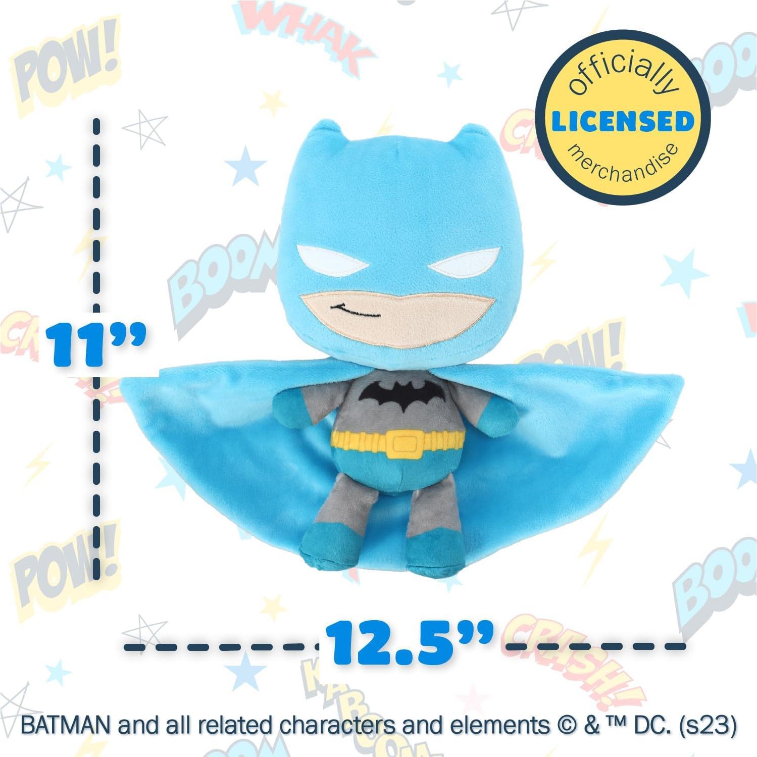 Peluche Batman Kids Preferred 25,4 cm Suave y Abrazable