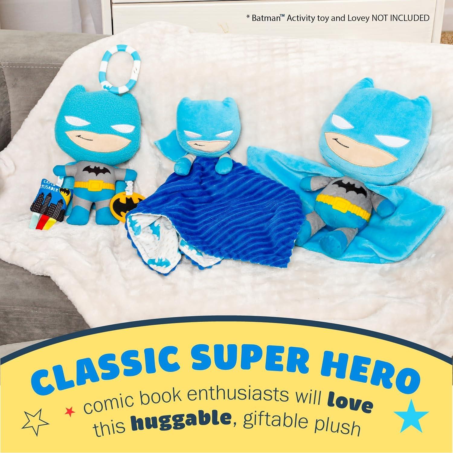 Peluche Batman Kids Preferred 25,4 cm Suave y Abrazable