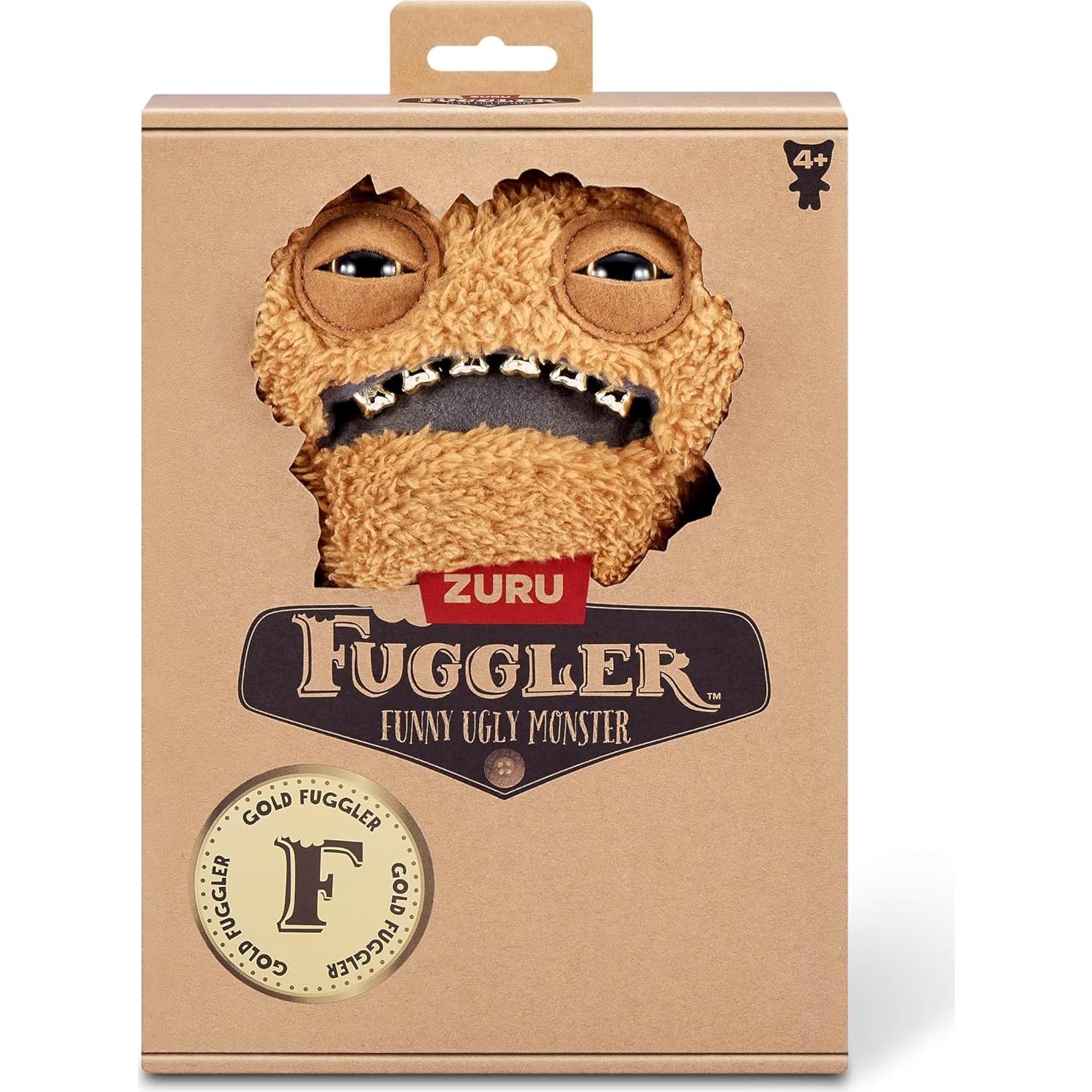 Fugglers de Oro ZURU Monstruo Feo 22.86 cm Peluche Coleccionable