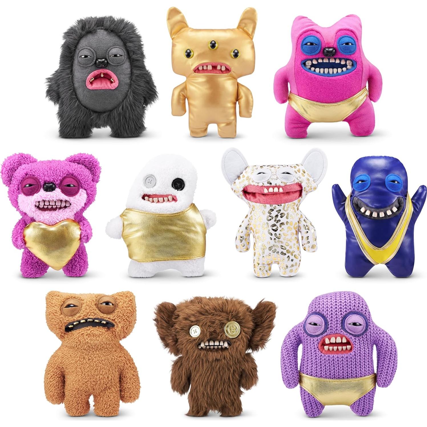 Fugglers de Oro ZURU Monstruo Feo 22.86 cm Peluche Coleccionable