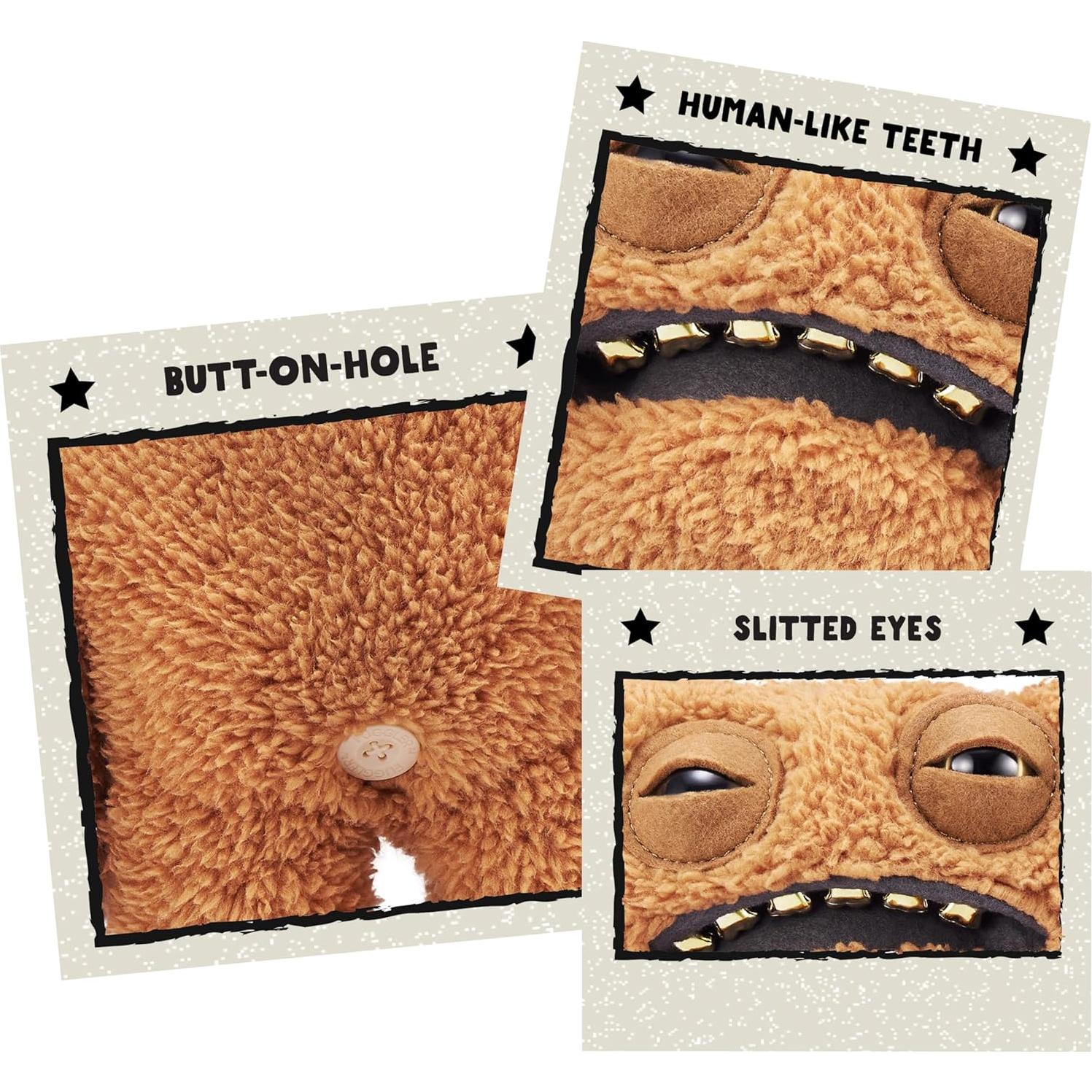 Fugglers de Oro ZURU Monstruo Feo 22.86 cm Peluche Coleccionable