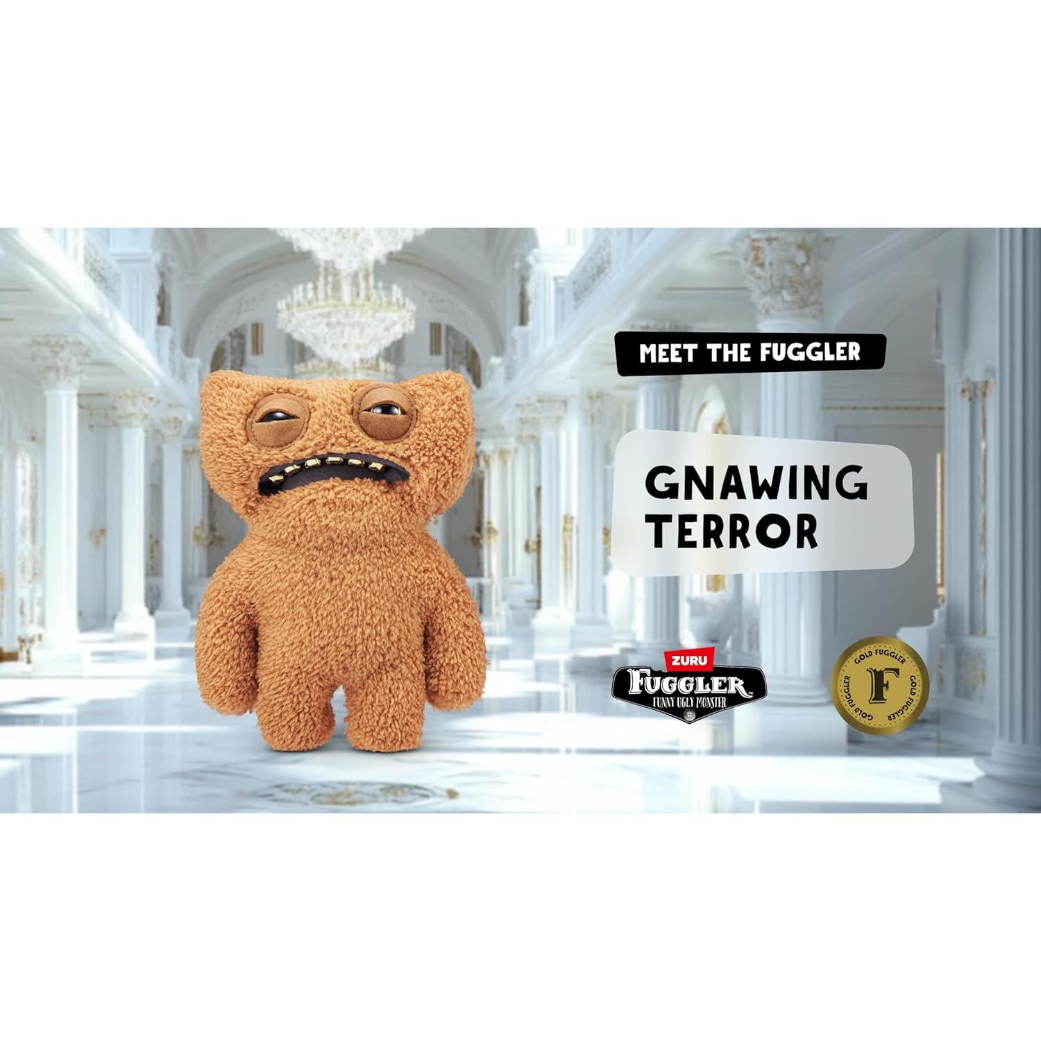 Fugglers de Oro ZURU Monstruo Feo 22.86 cm Peluche Coleccionable