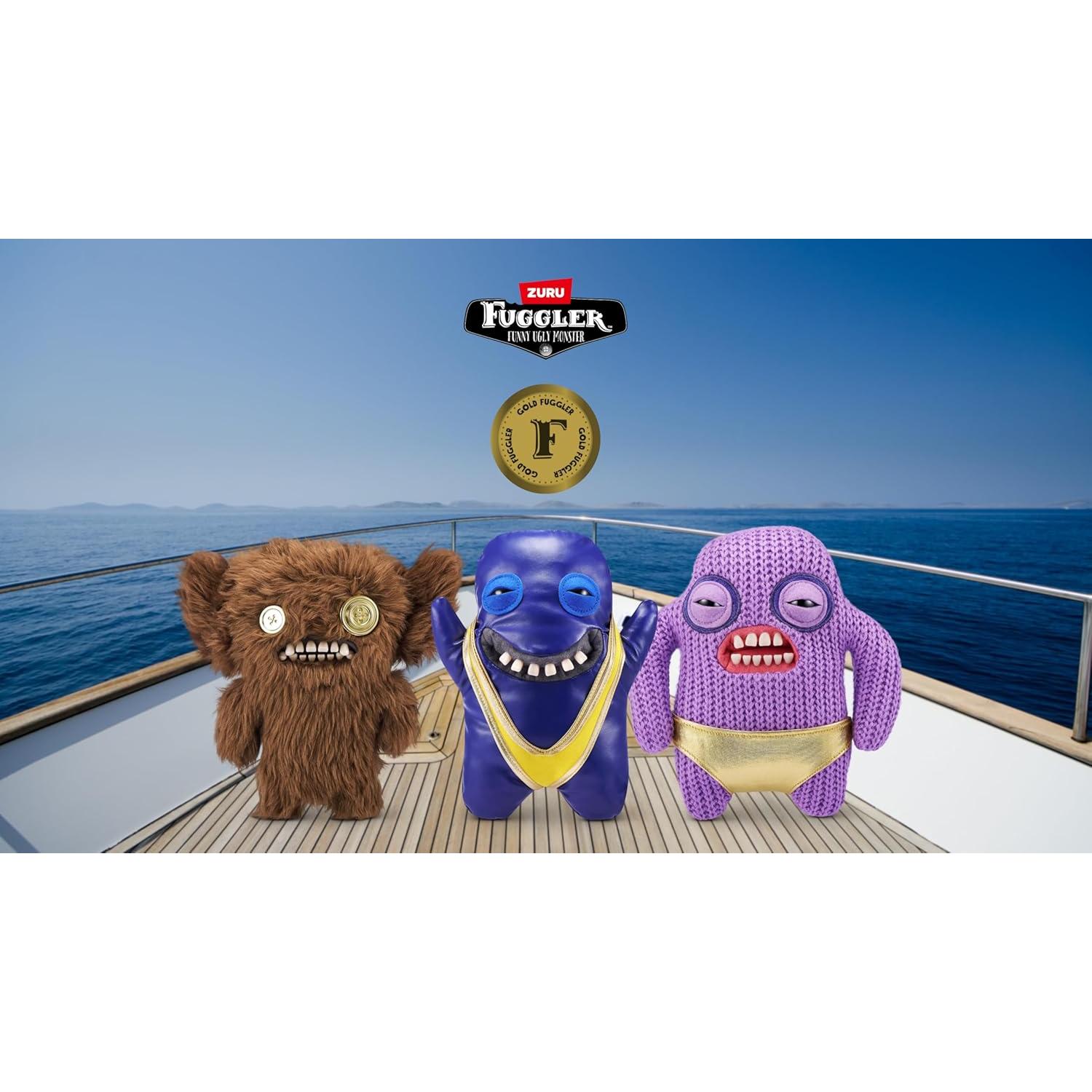 Fugglers de Oro ZURU Monstruo Feo 22.86 cm Peluche Coleccionable