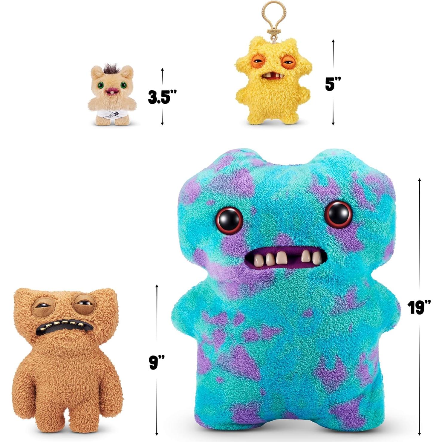 Fugglers de Oro ZURU Monstruo Feo 22.86 cm Peluche Coleccionable