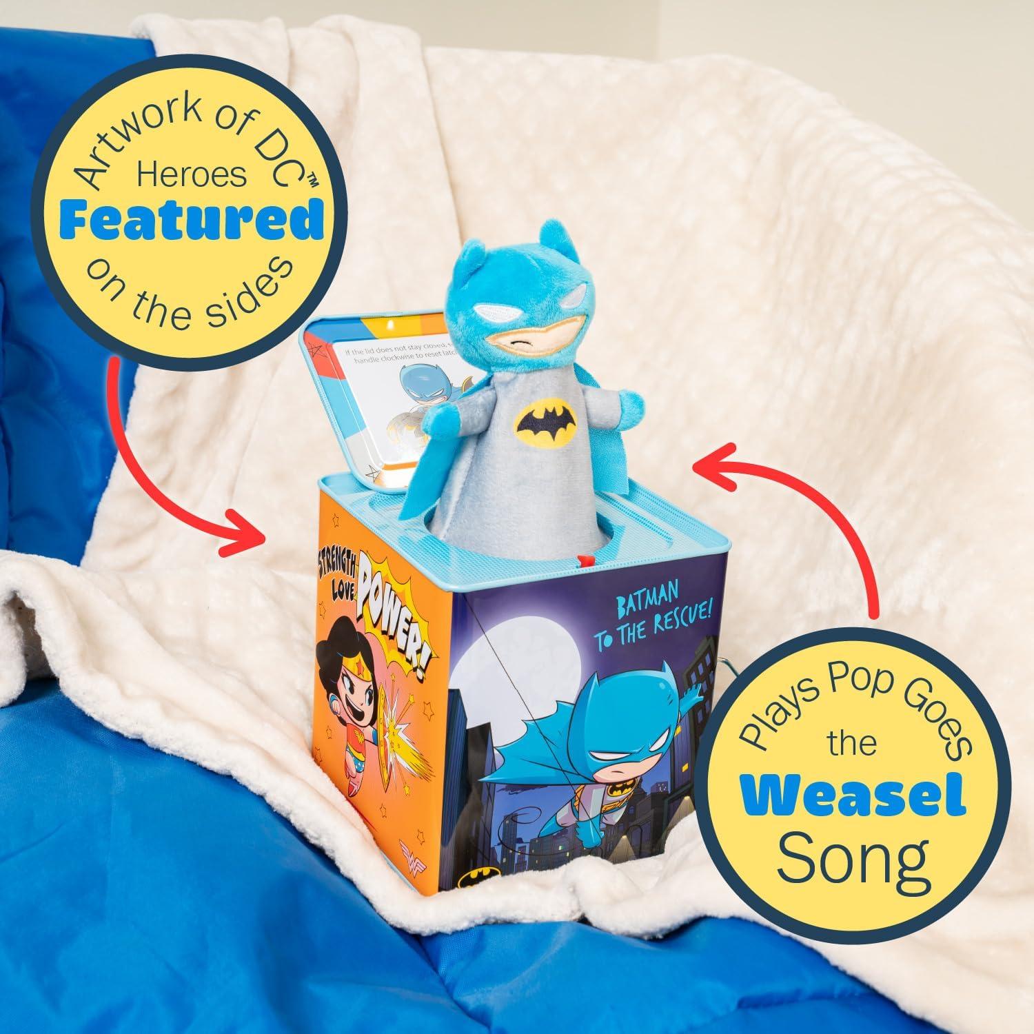 Jack in the Box Batman Kids Preferred 13.97 cm Juguete Musical