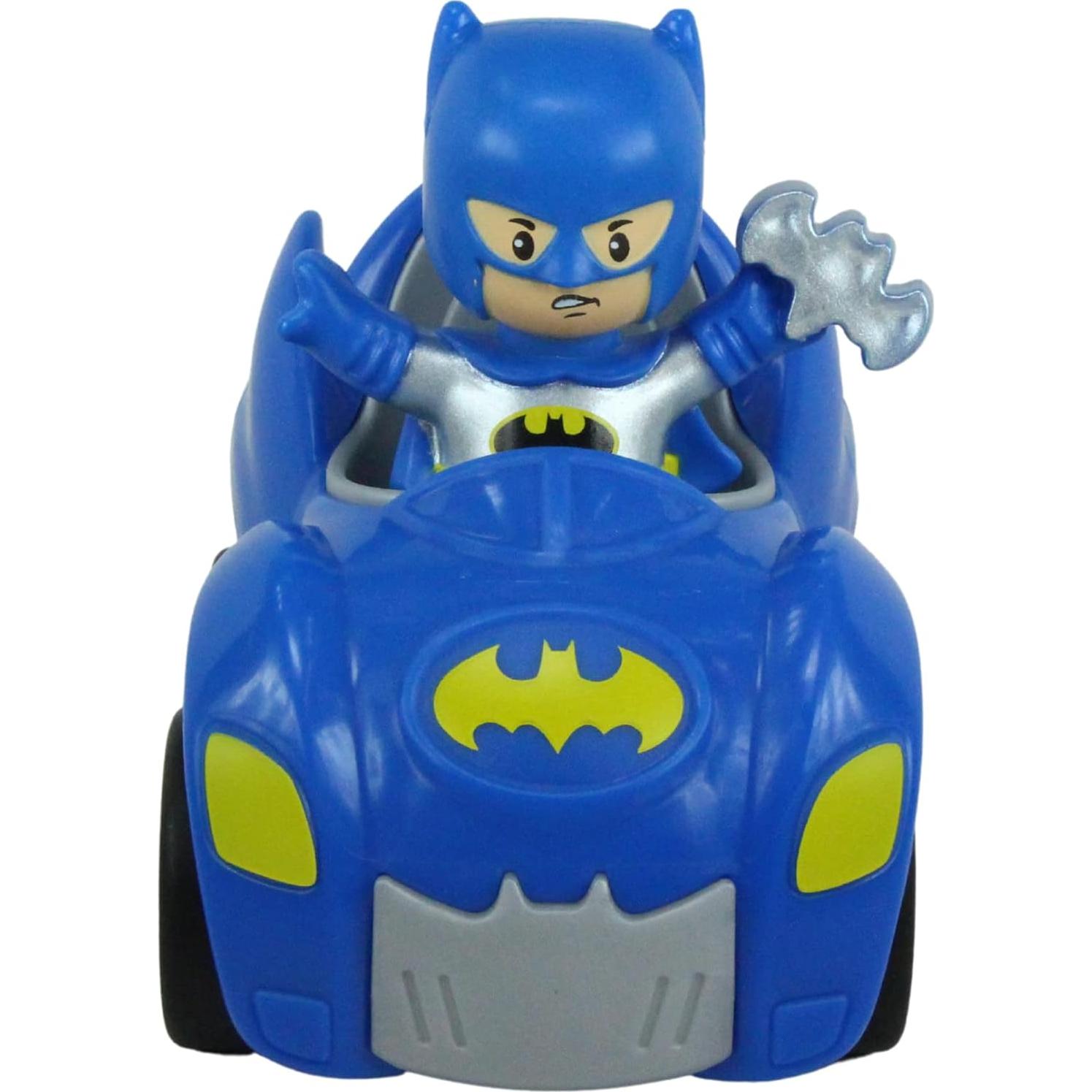 Set de Juguetes Batman y Batimóvil Fisher Price 12 cm