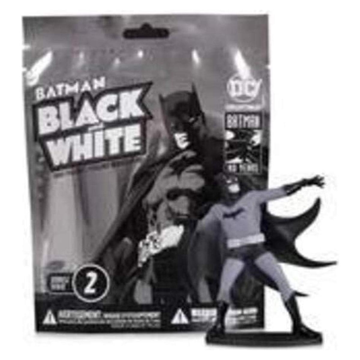 Mini Figuras Batman Negro y Blanco DC Collectibles 9,53 cm